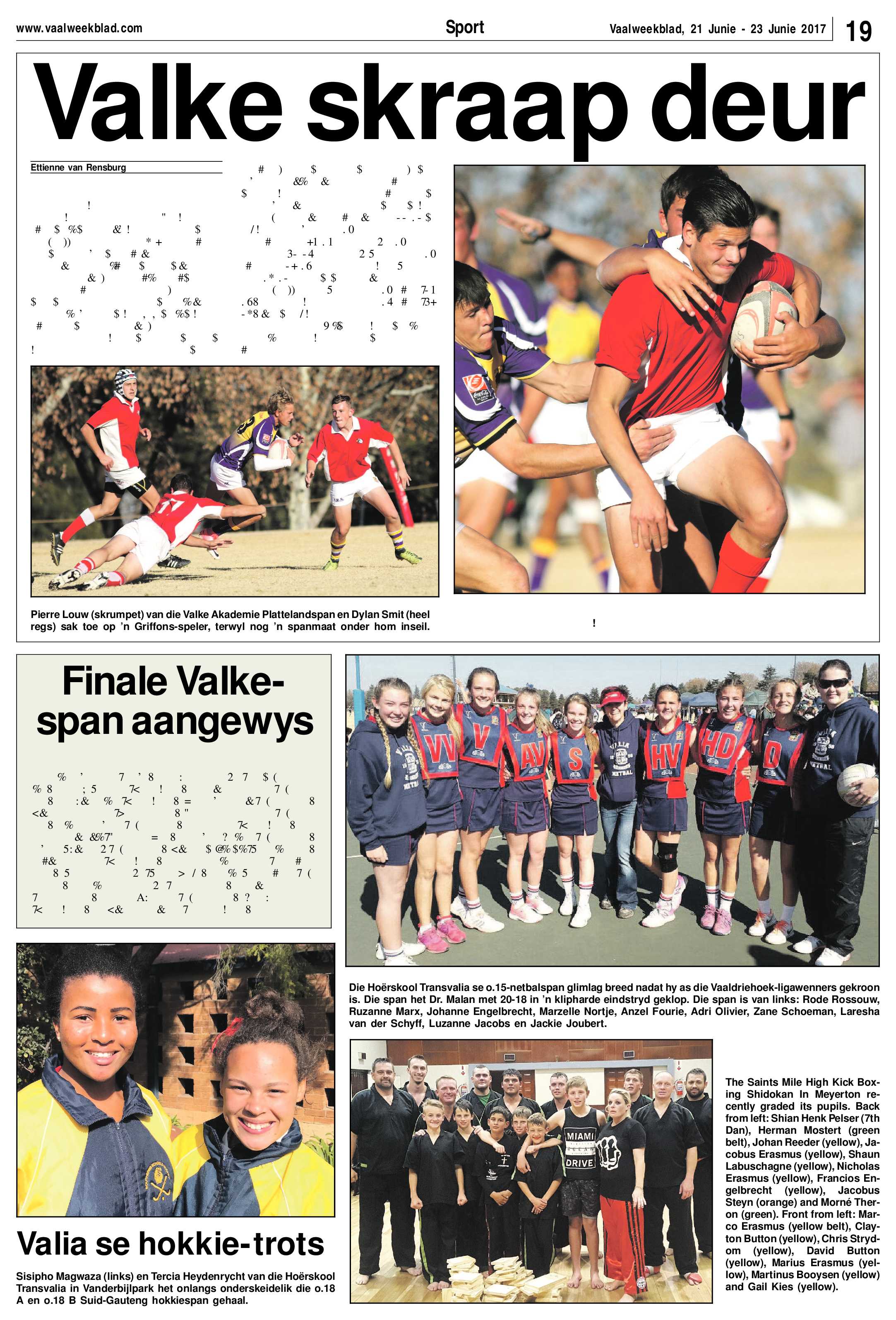 Vaalweekblad 21 -23 Junie 2017 page 19