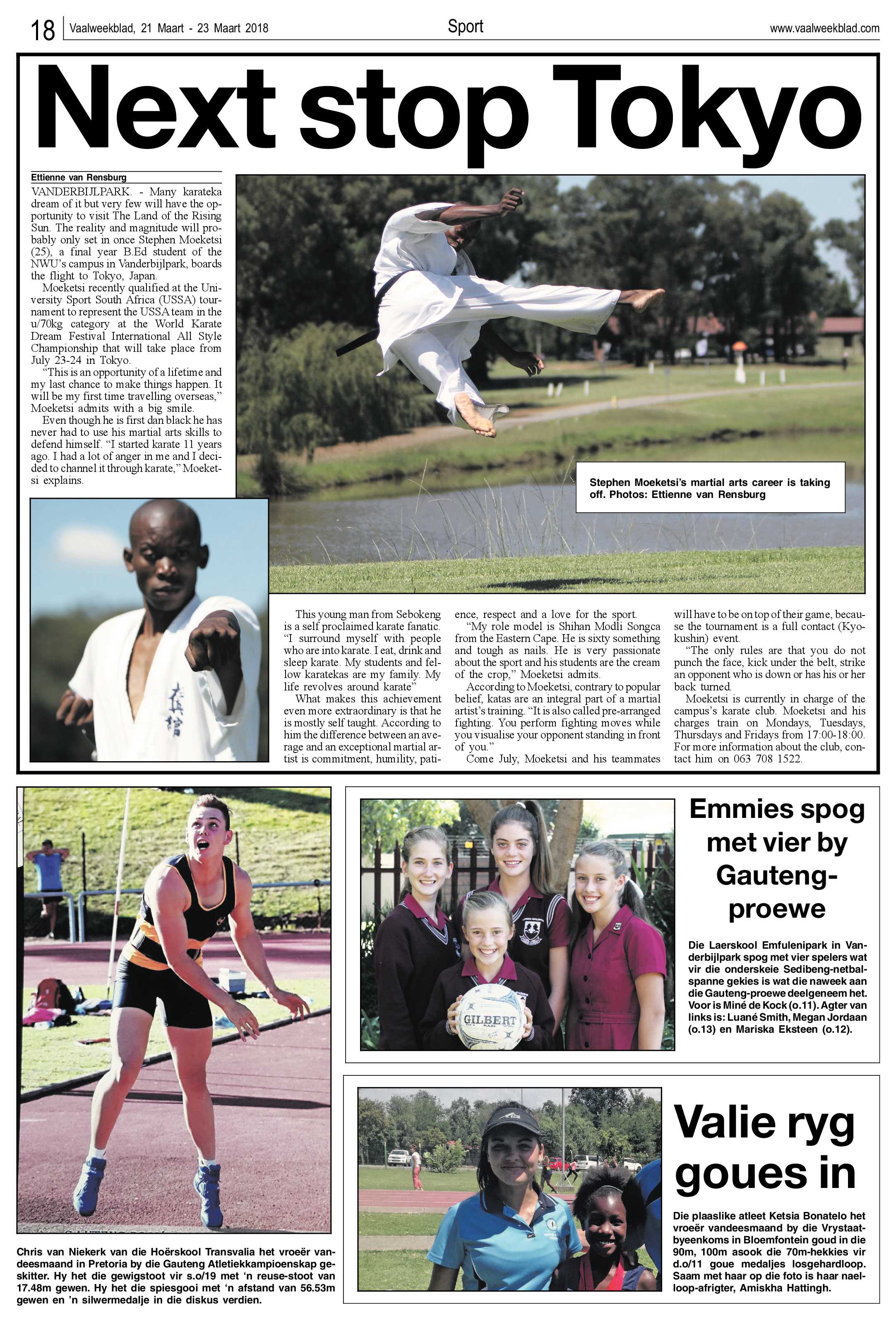 Vaalweekblad 21 – 23 Maart 2018 page 18