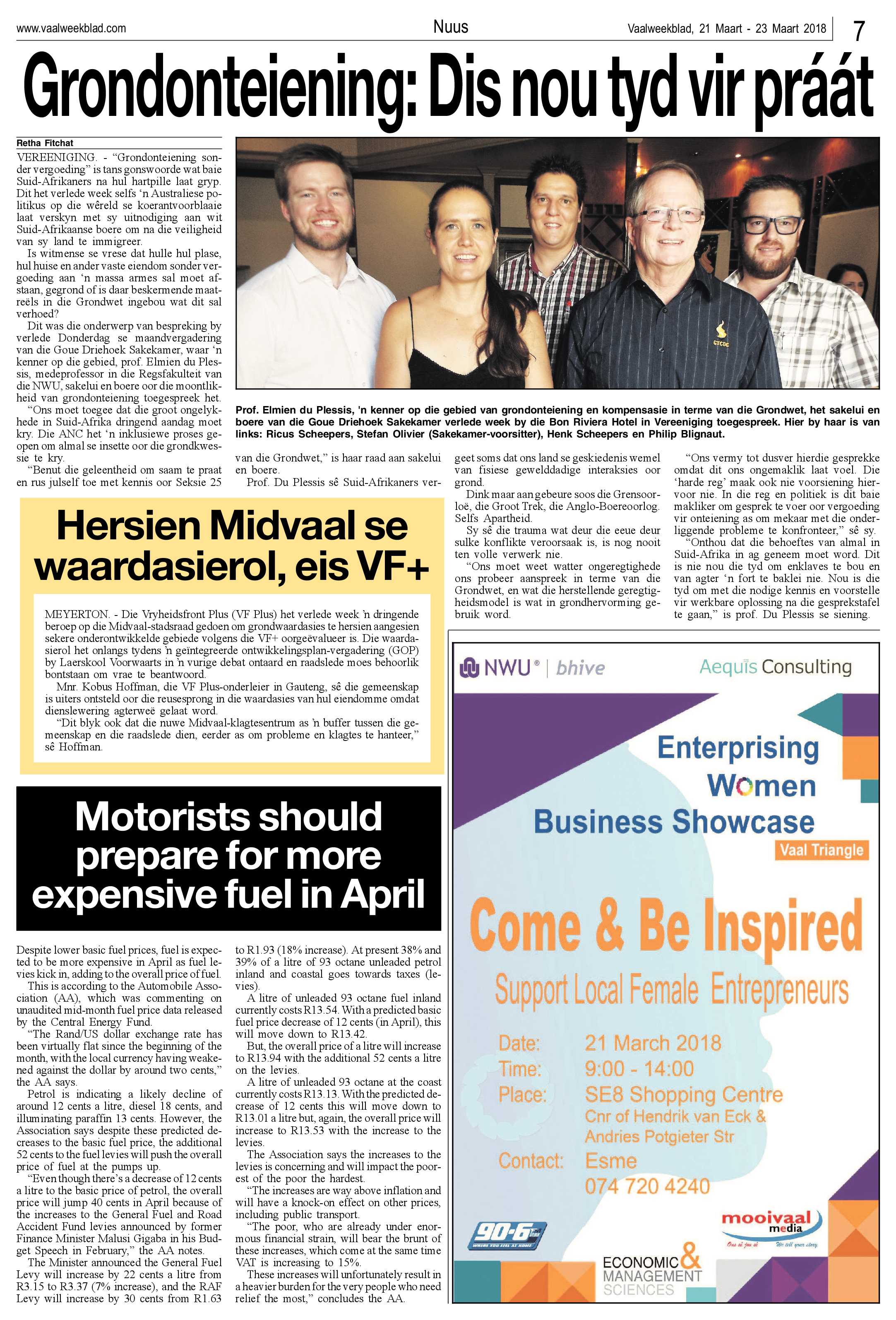 Vaalweekblad 21 – 23 Maart 2018 page 7