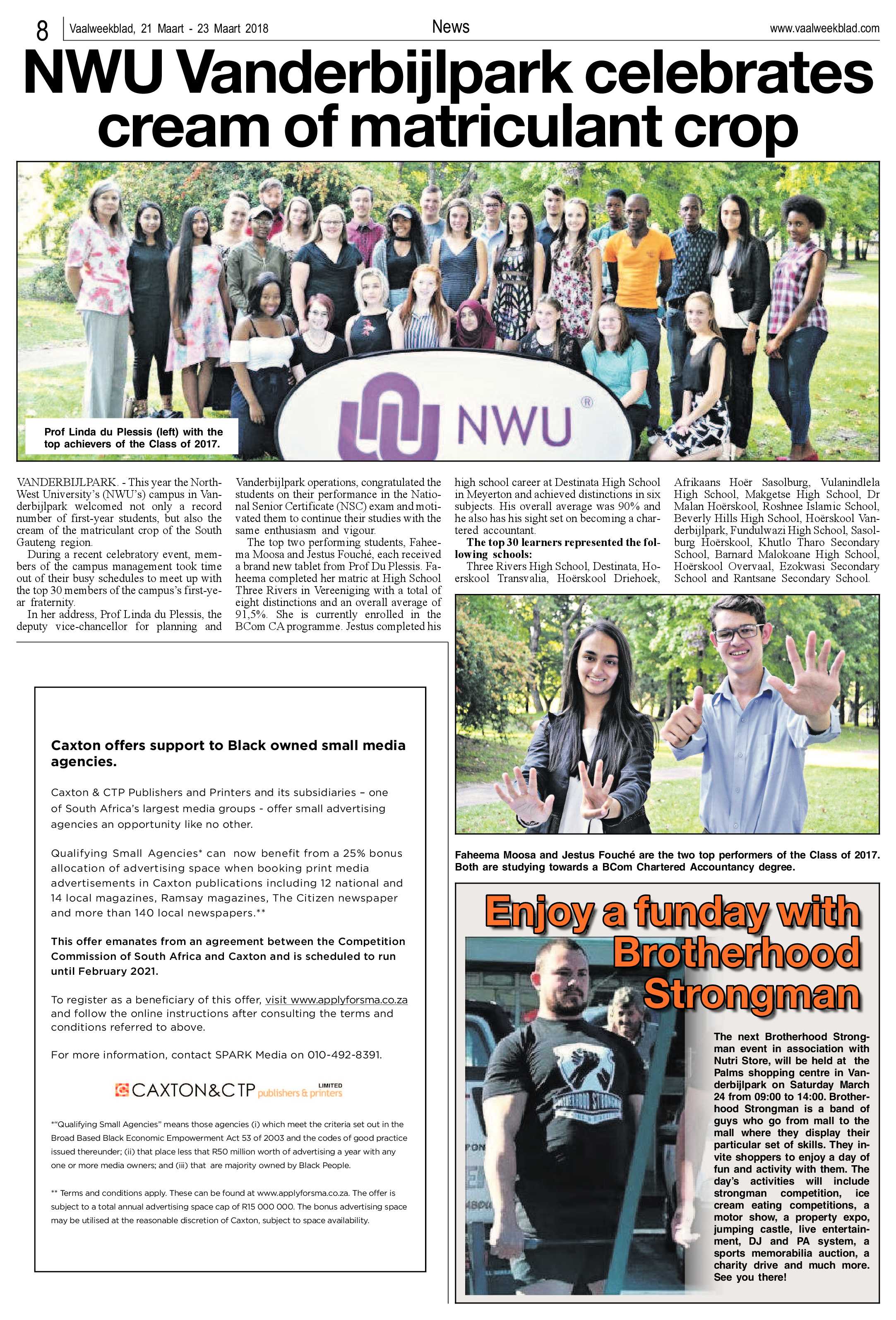 Vaalweekblad 21 – 23 Maart 2018 page 8