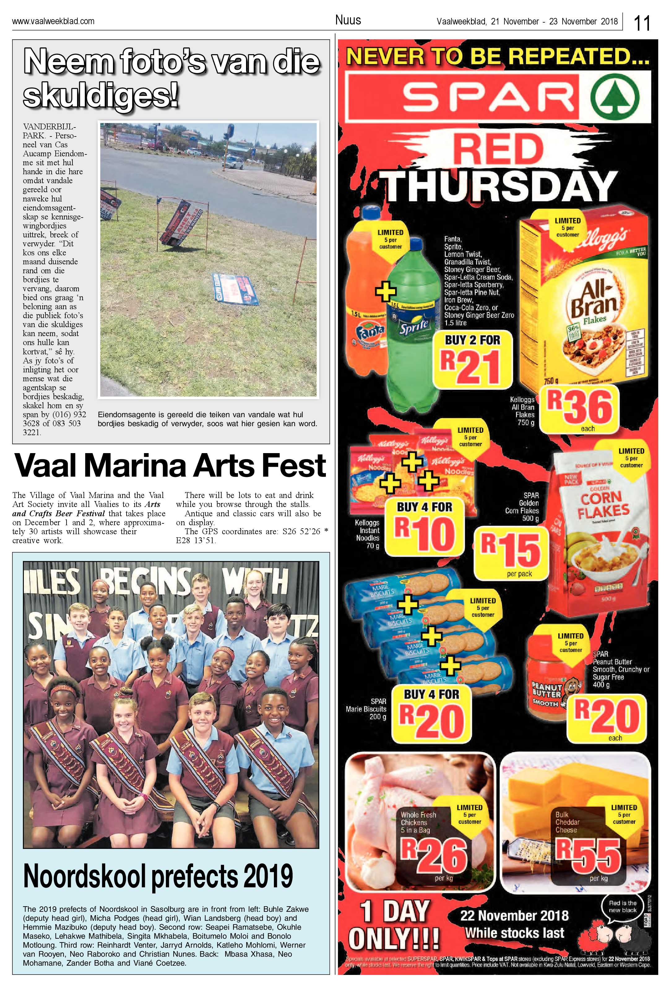 Vaalweekblad 21 – 23 November 2018 page 11