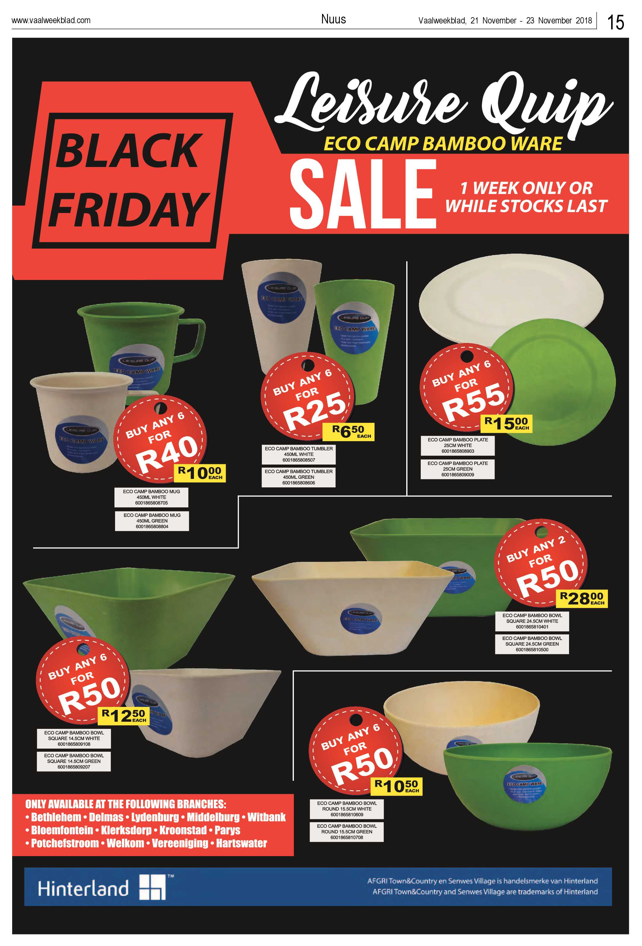 Vaalweekblad 21 – 23 November 2018 page 15