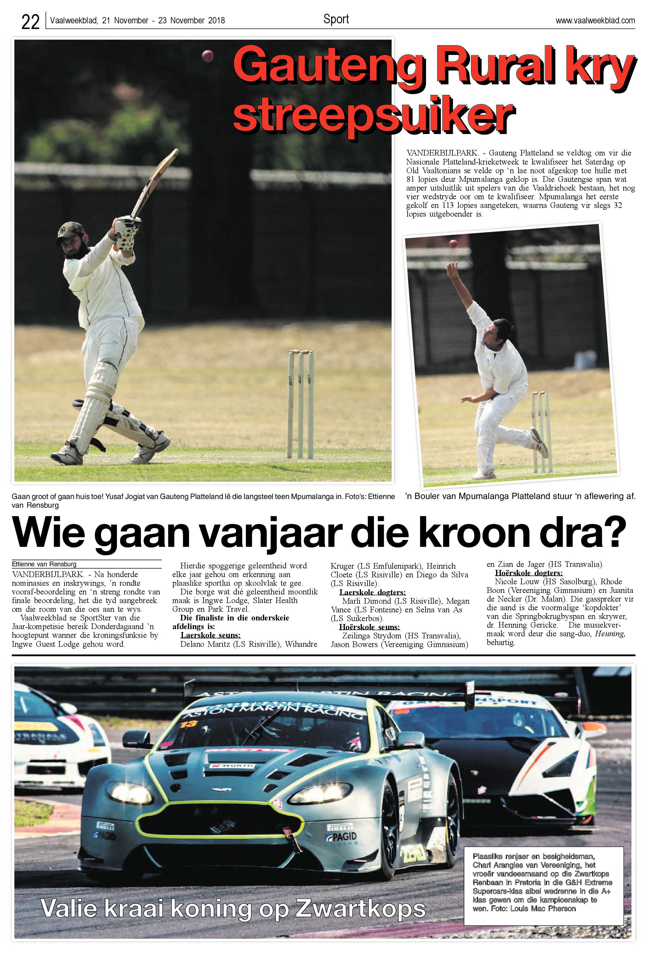 Vaalweekblad 21 – 23 November 2018 page 22