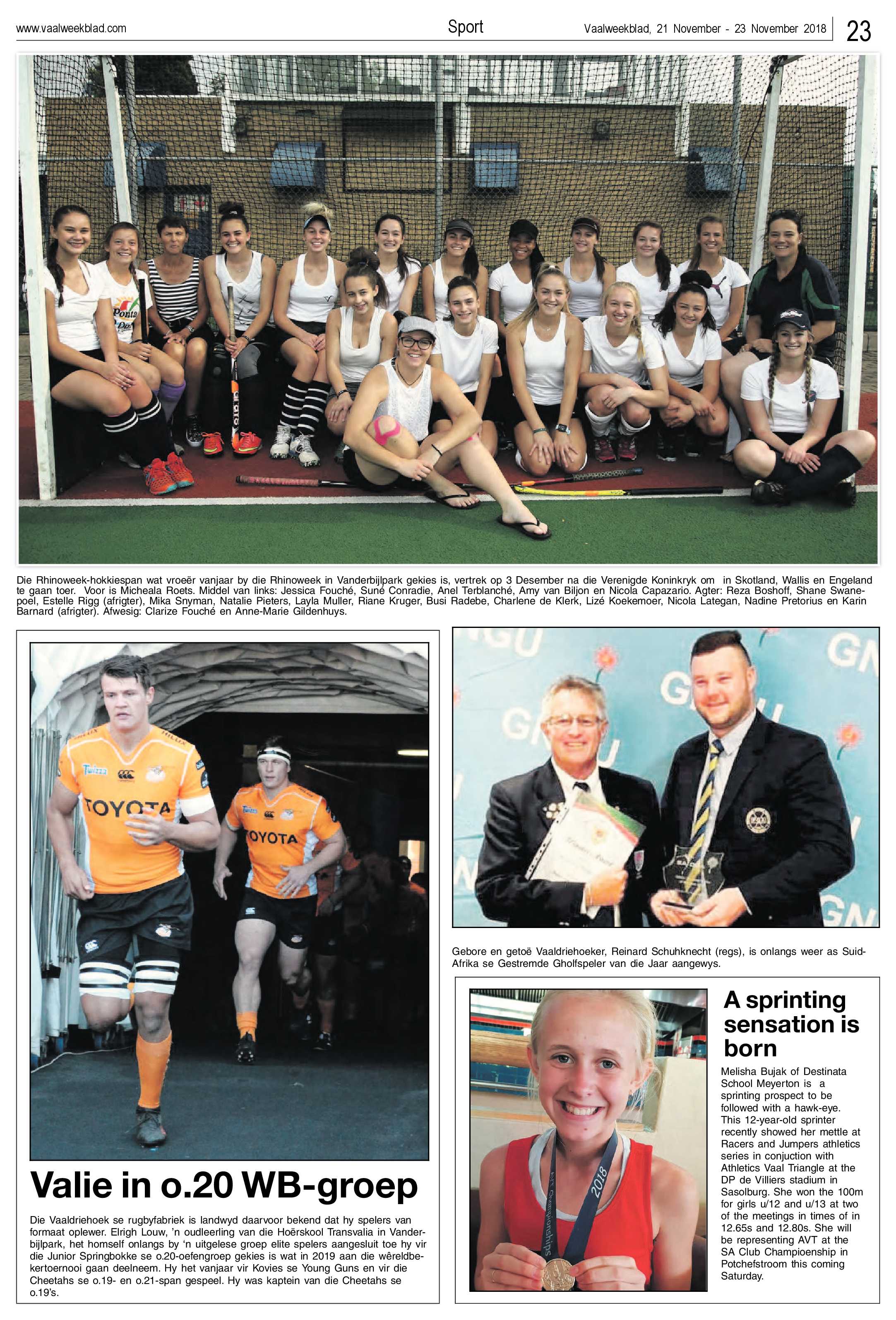 Vaalweekblad 21 – 23 November 2018 page 23