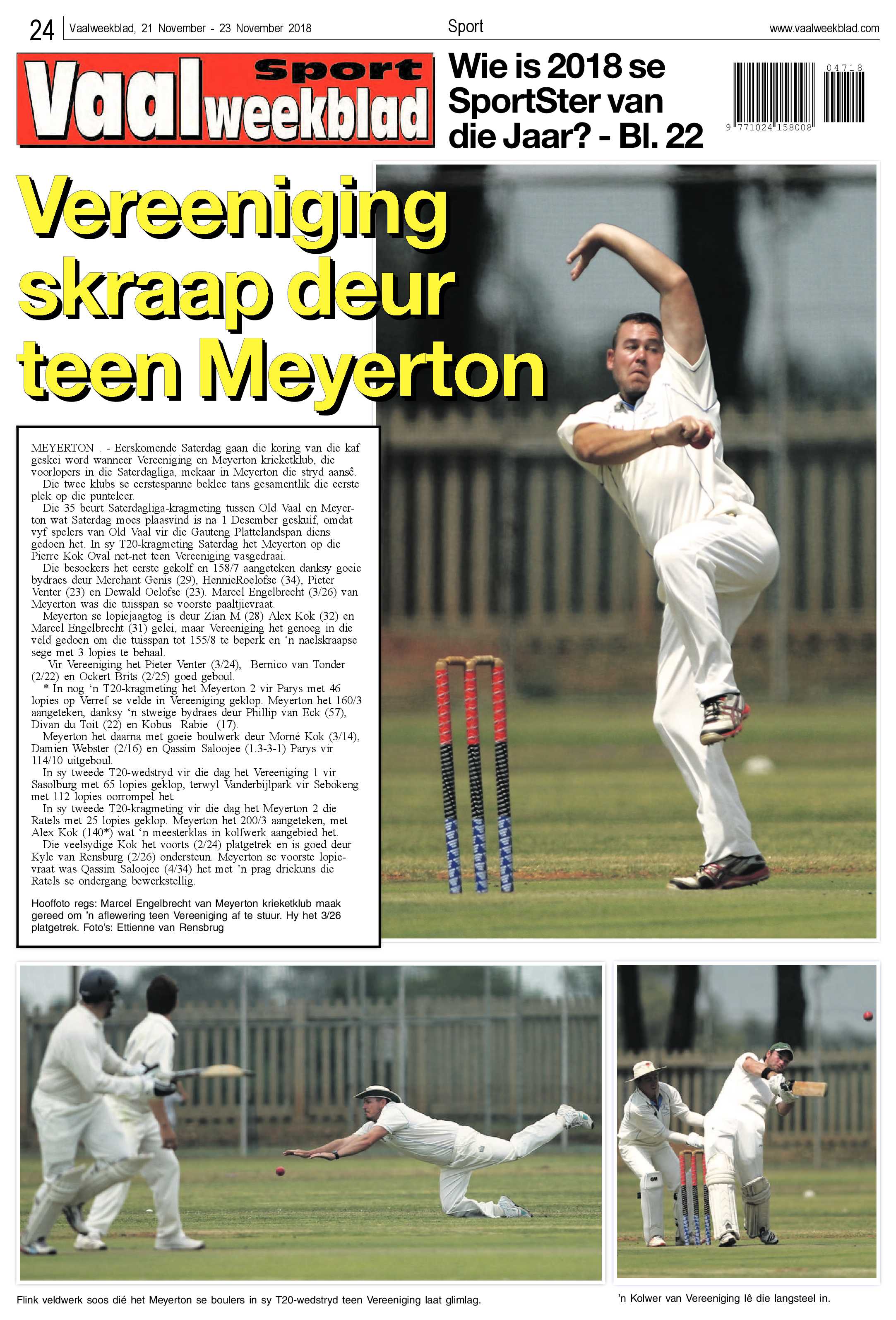 Vaalweekblad 21 – 23 November 2018 page 24
