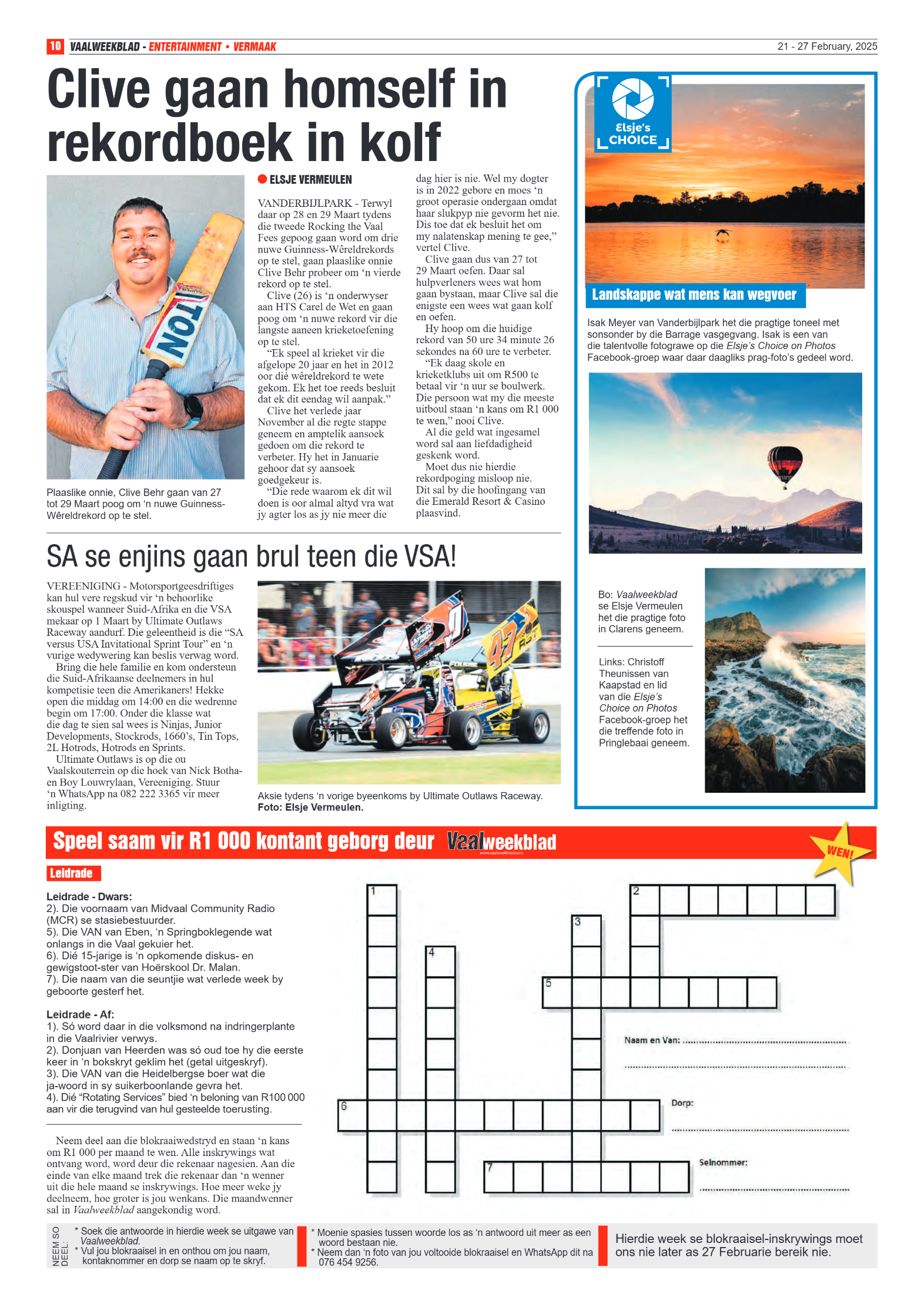 Vaalweekblad 21 – 27 February, 2025 page 10