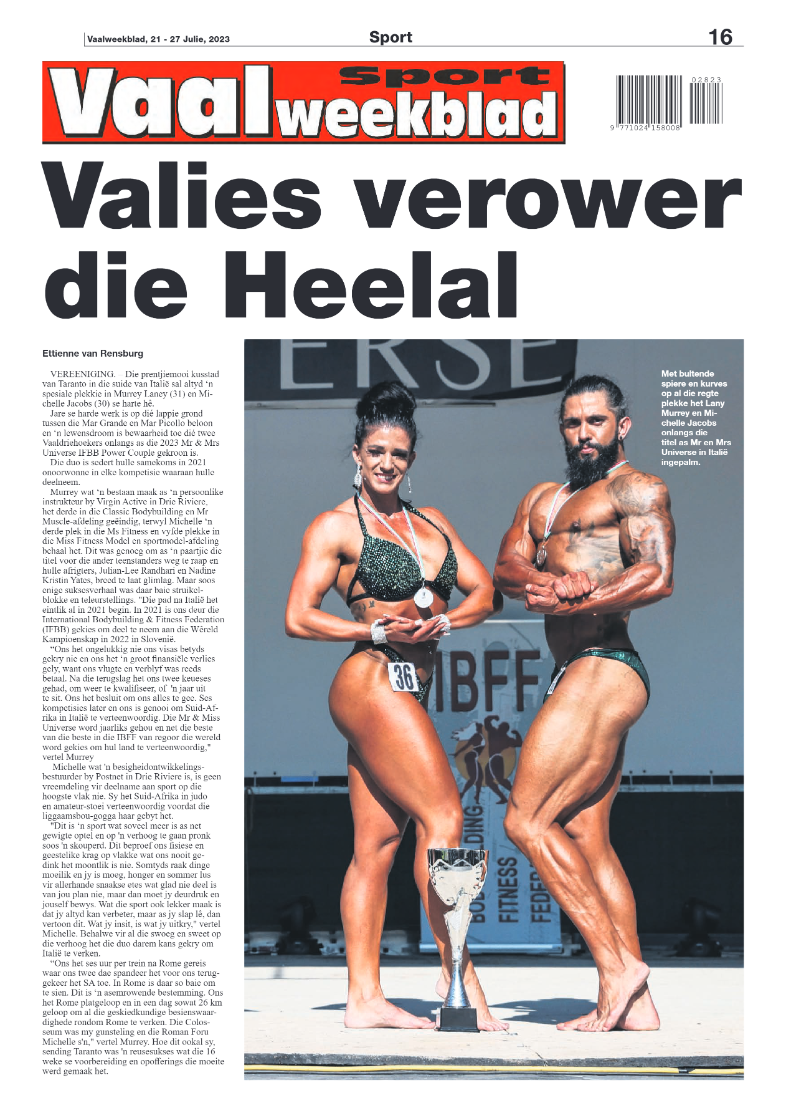 Vaalweekblad, 21 – 27 Julie, 2023 page 16