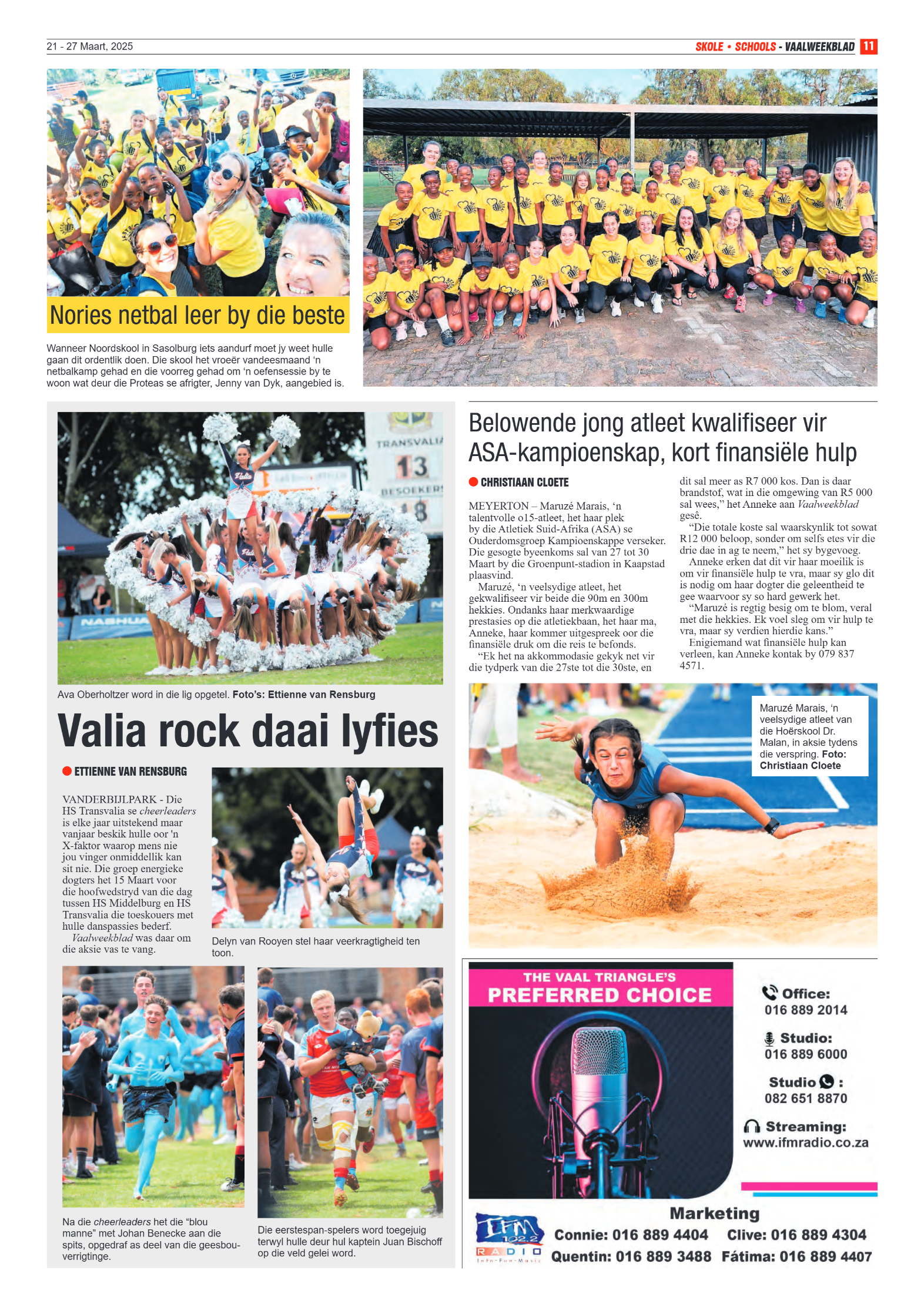 Vaalweekblad  21 – 27 Maart, 2025 page 11