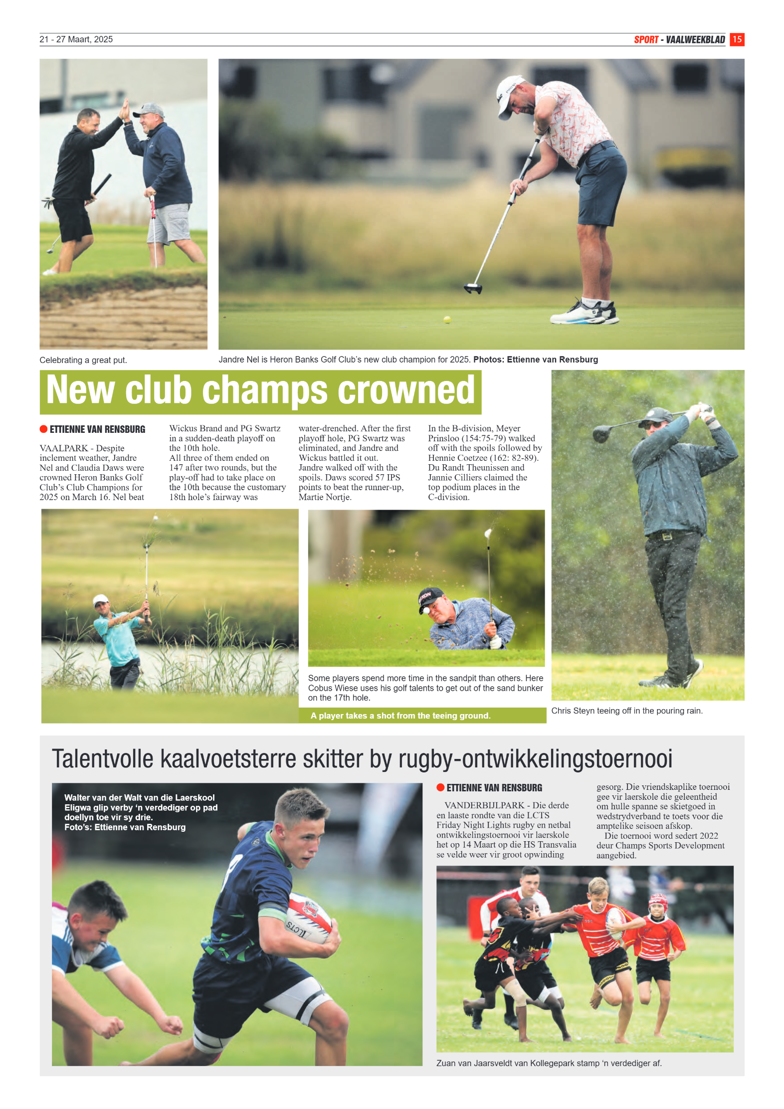 Vaalweekblad  21 – 27 Maart, 2025 page 15