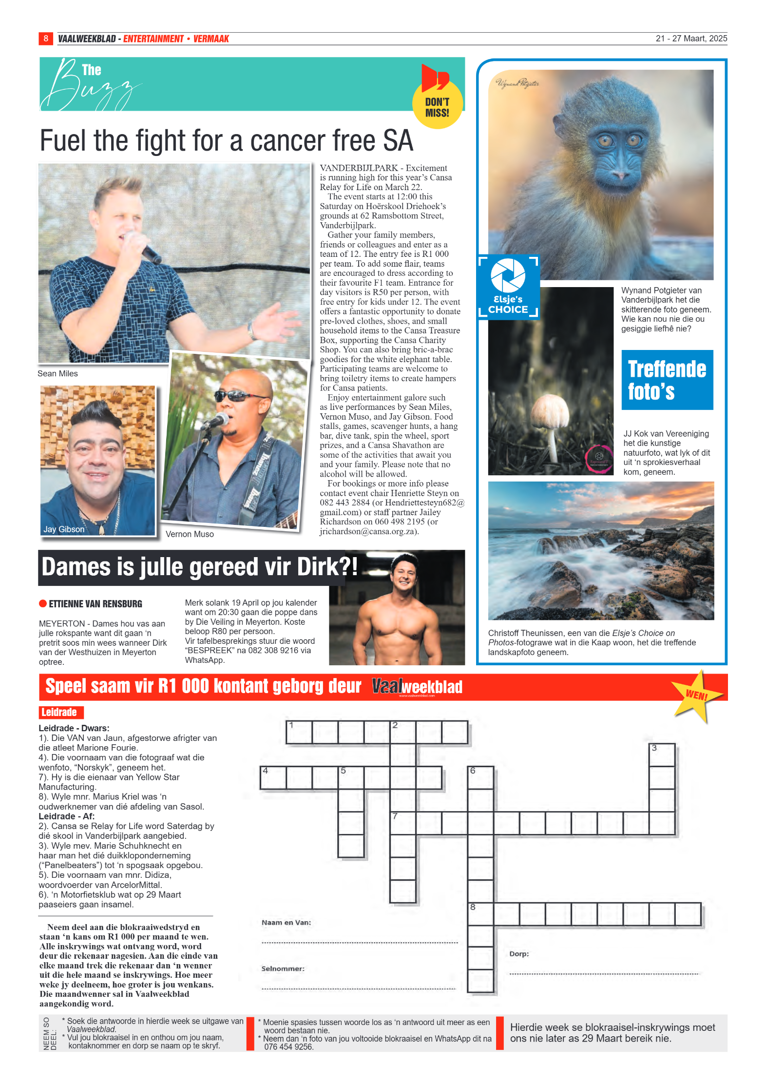 Vaalweekblad  21 – 27 Maart, 2025 page 8
