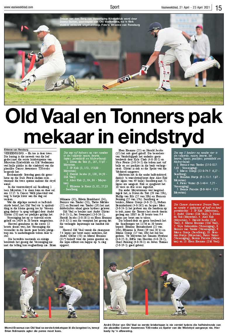 Vaalweekblad, 21 April – 23 April 2021 page 15