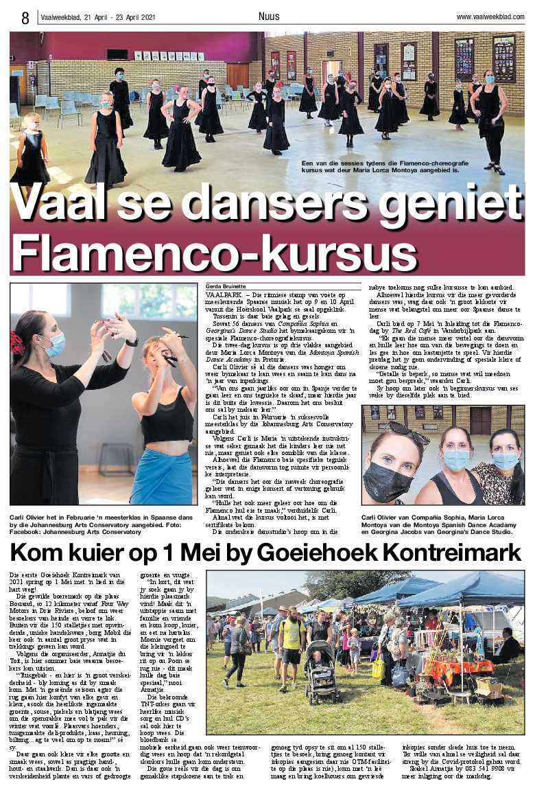 Vaalweekblad, 21 April – 23 April 2021 page 8
