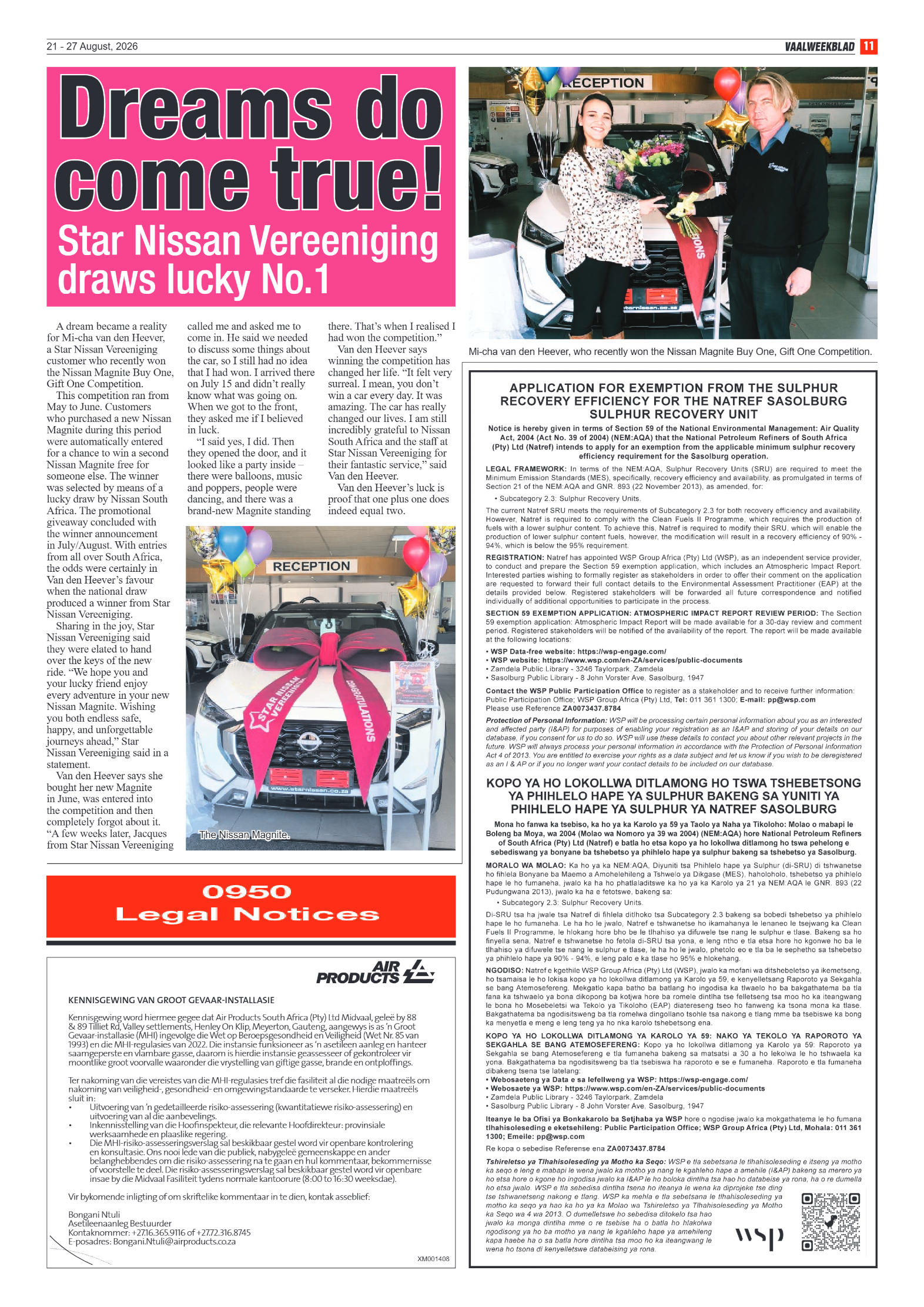 Vaalweekblad – 21 Augustus 2026 page 11