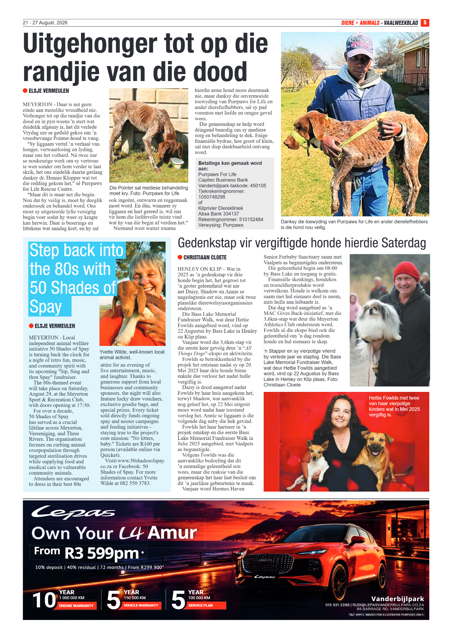 Vaalweekblad – 21 Augustus 2026 page 5