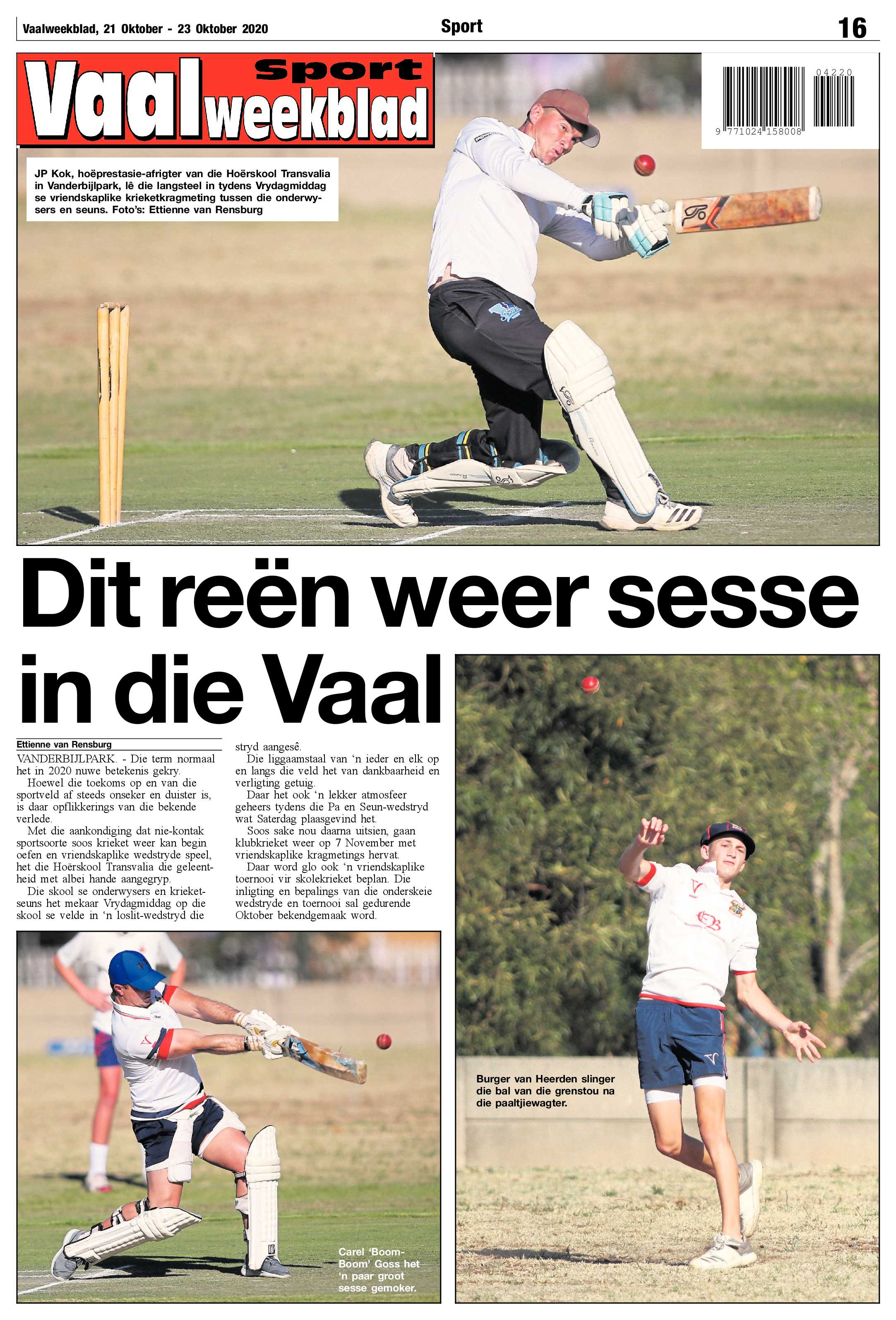 Vaalweekblad 21 Oktober – 23 Oktober 2020 page 16