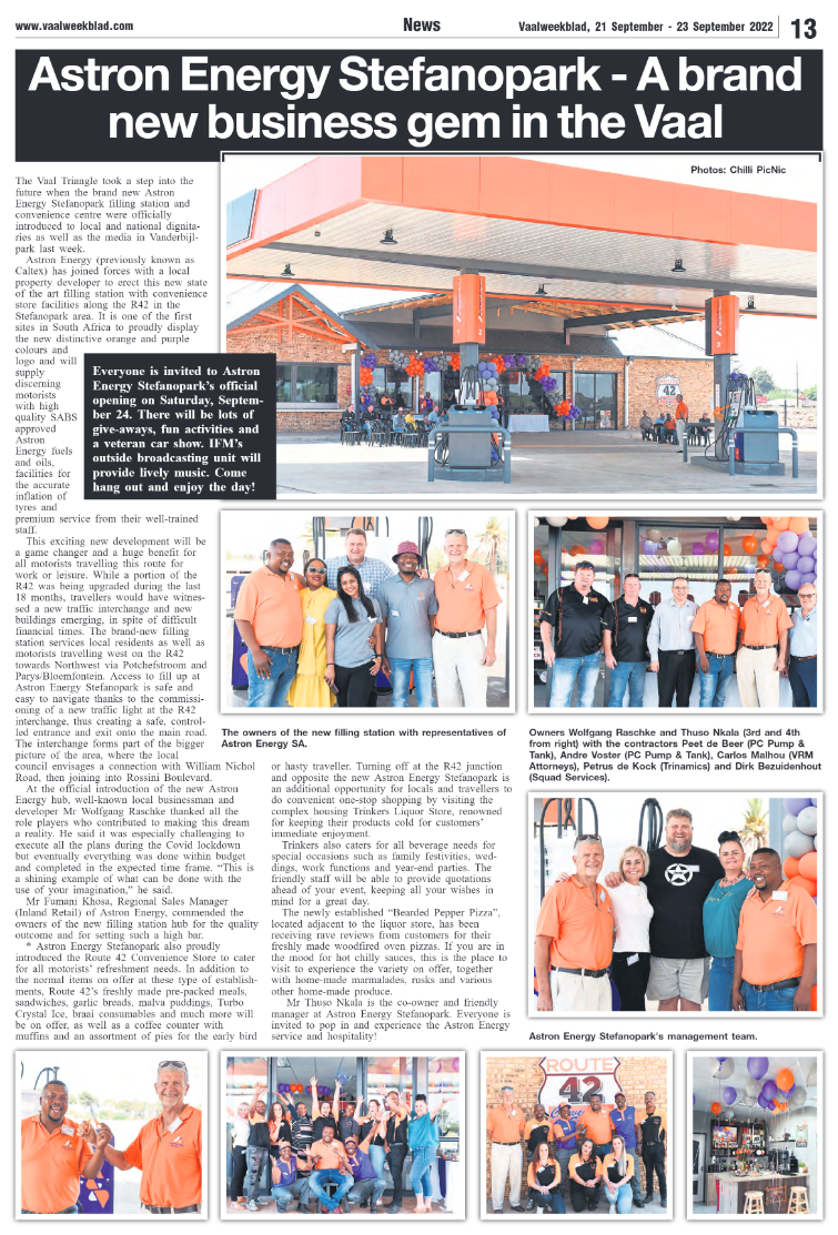 Vaalweekblad, 21 September – 23 September 2022 page 12