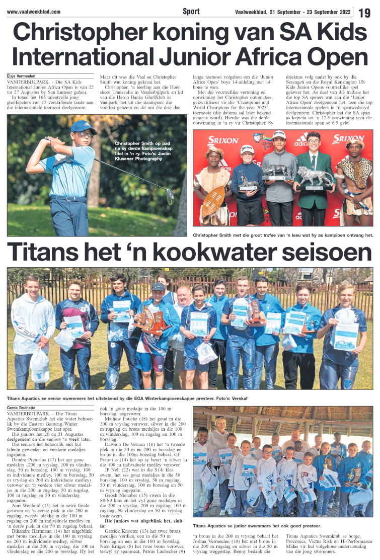 Vaalweekblad, 21 September – 23 September 2022 page 16