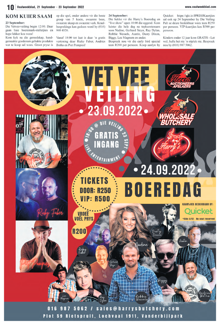 Vaalweekblad, 21 September – 23 September 2022 page 8