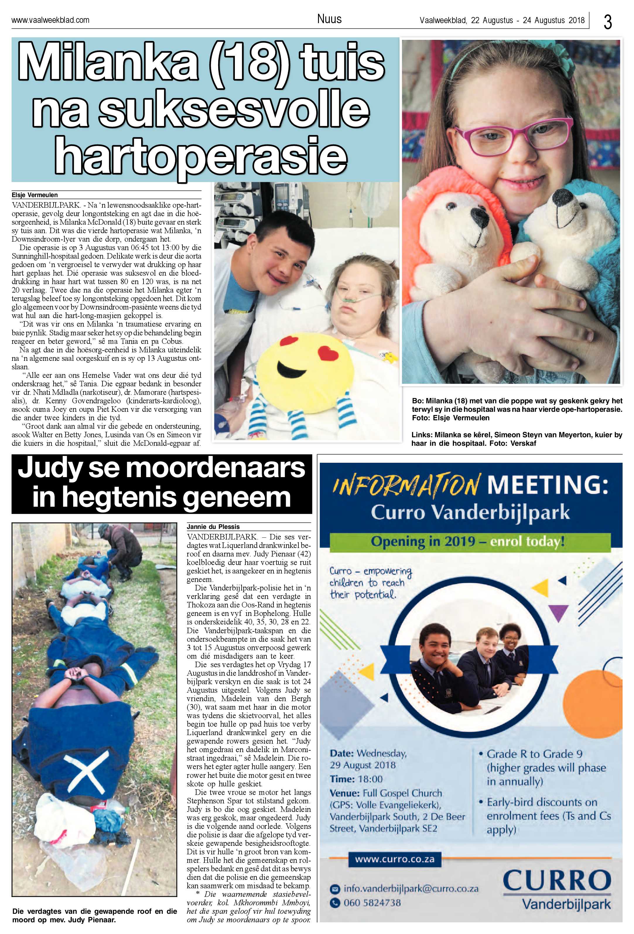 Vaalweekblad 22 – 24 Augustus 2018 page 3