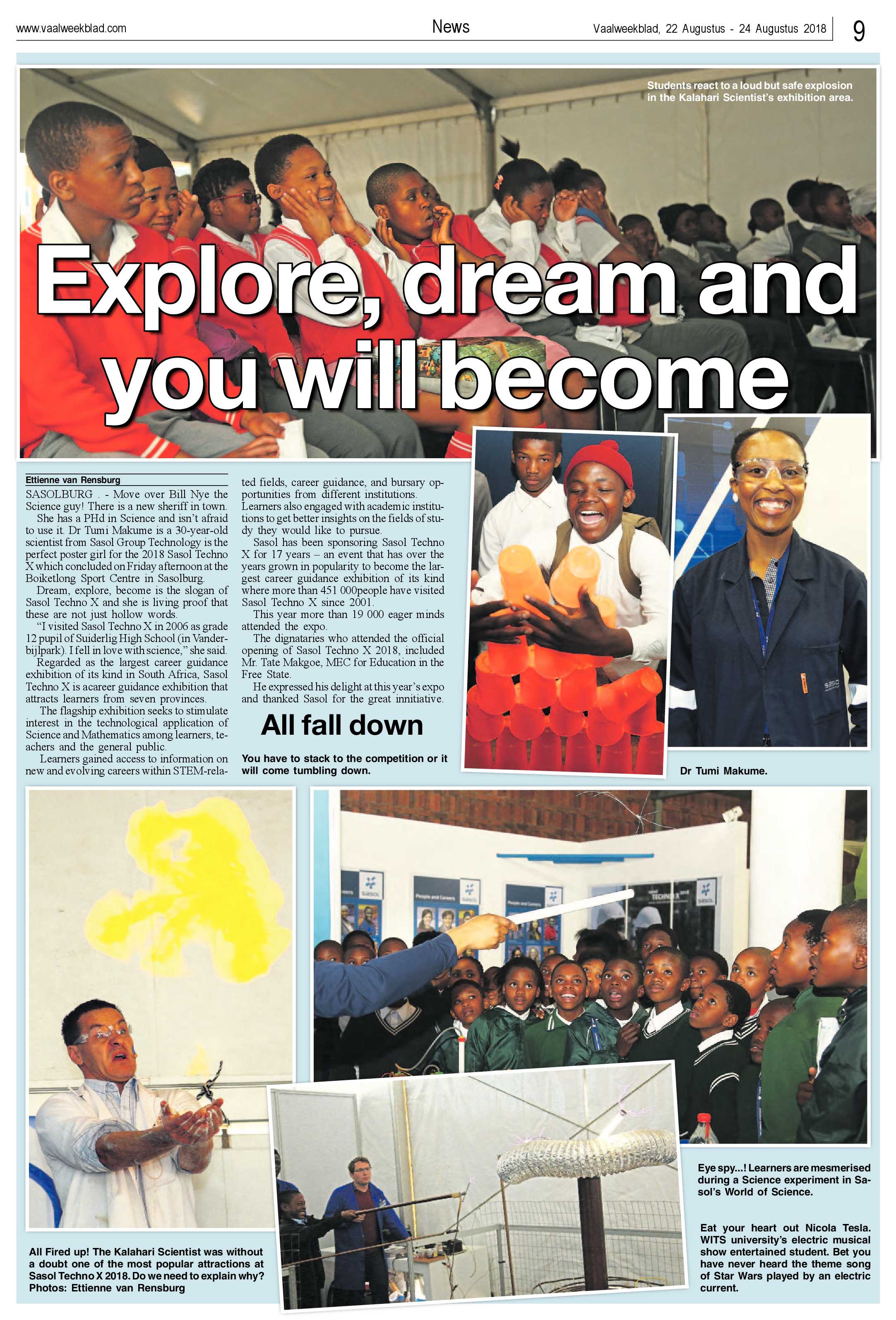 Vaalweekblad 22 – 24 Augustus 2018 page 9