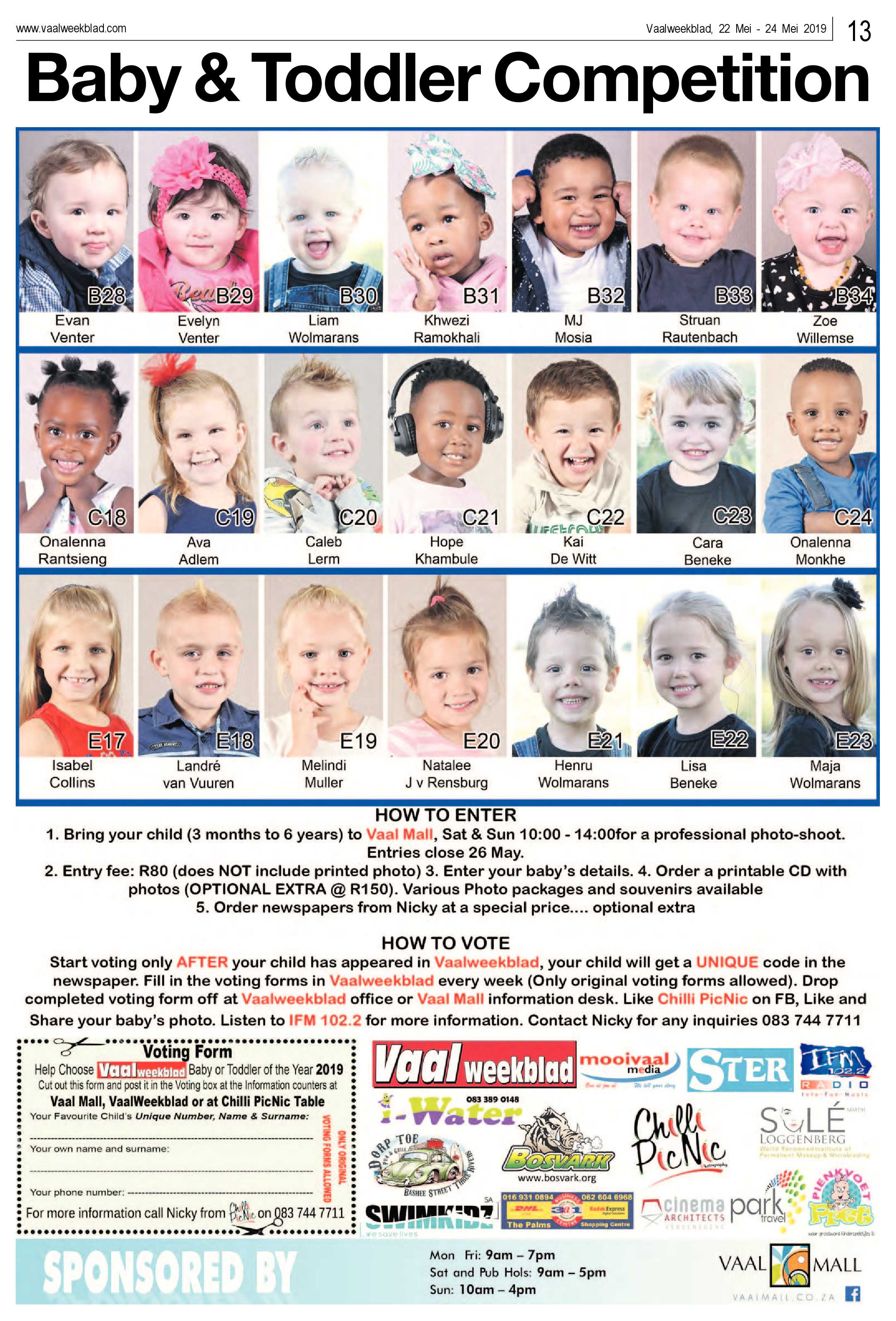 Vaalweekblad 22 – 24 Mei 2019 page 13