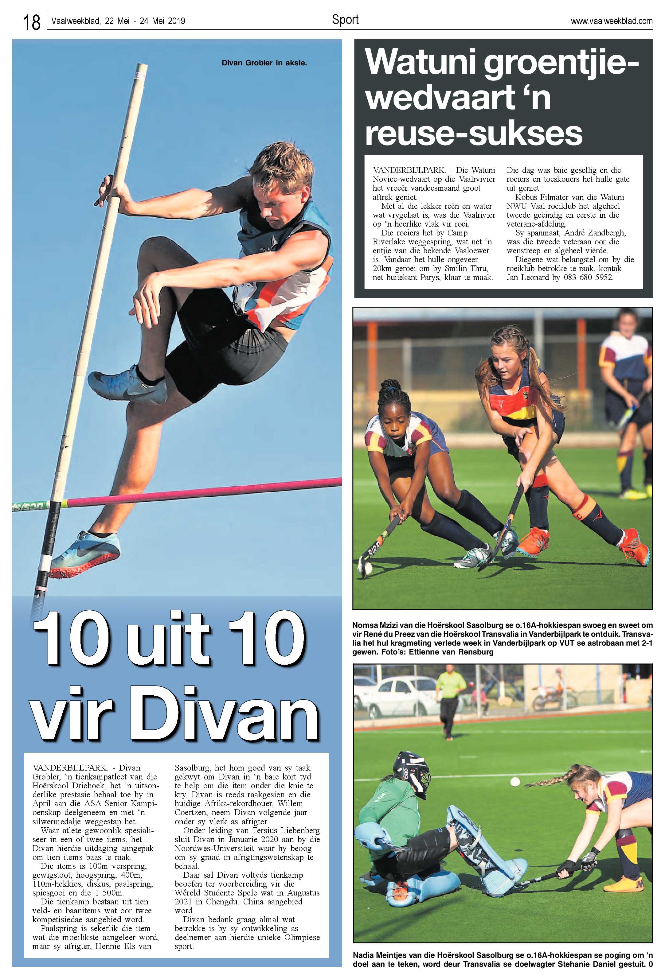 Vaalweekblad 22 – 24 Mei 2019 page 18