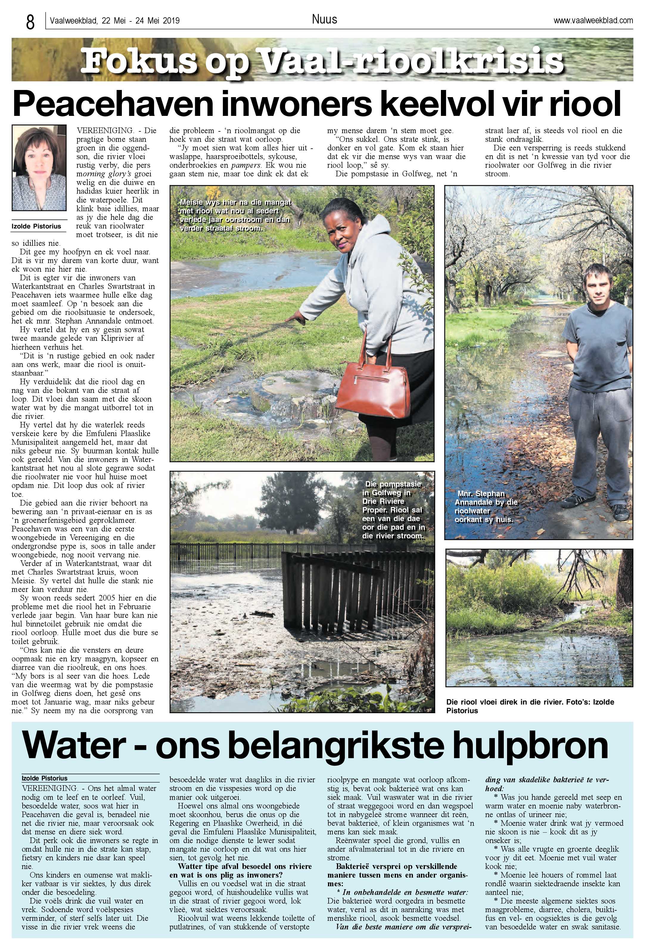 Vaalweekblad 22 – 24 Mei 2019 page 8