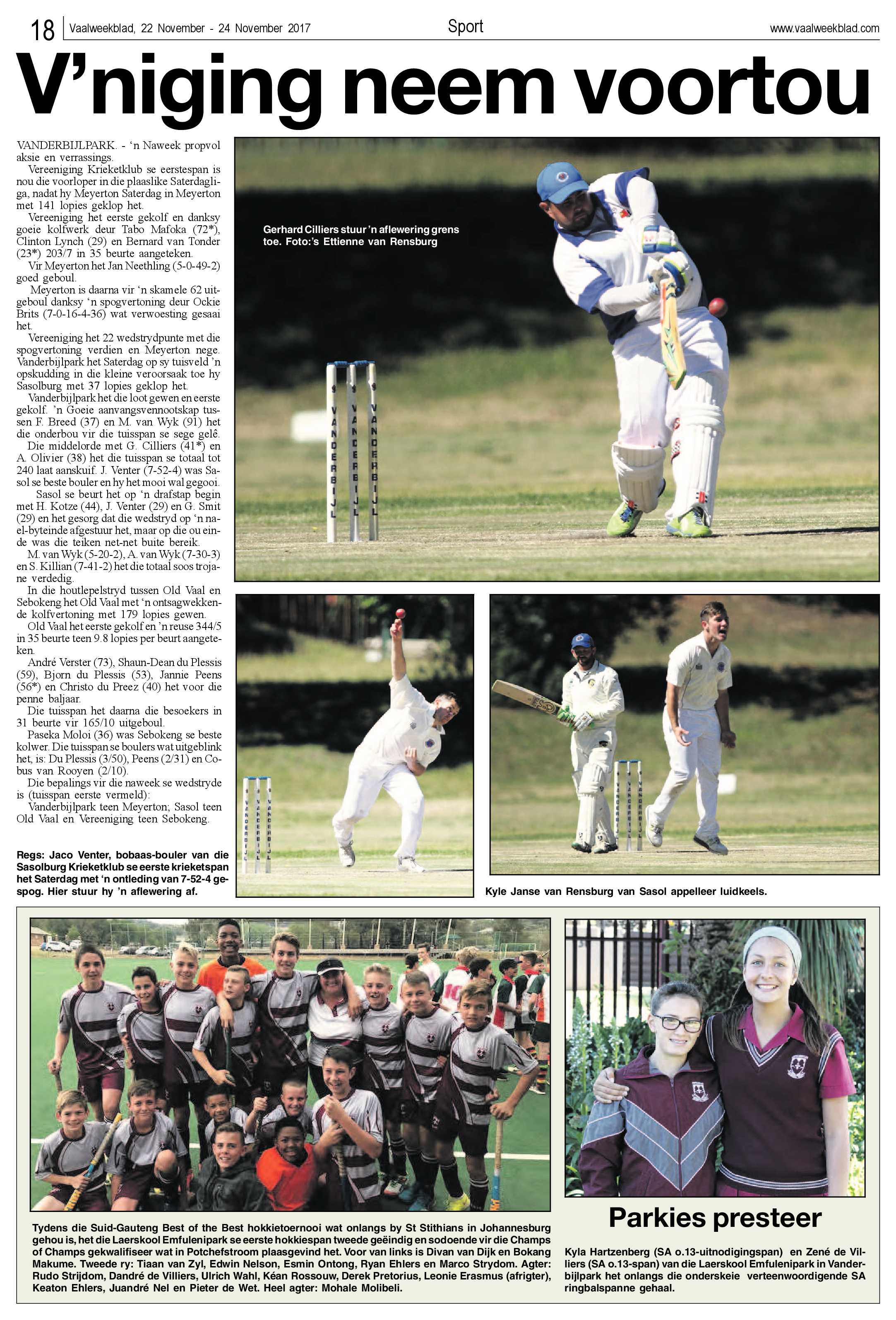 Vaalweekblad 22 – 24 November 2017 page 18