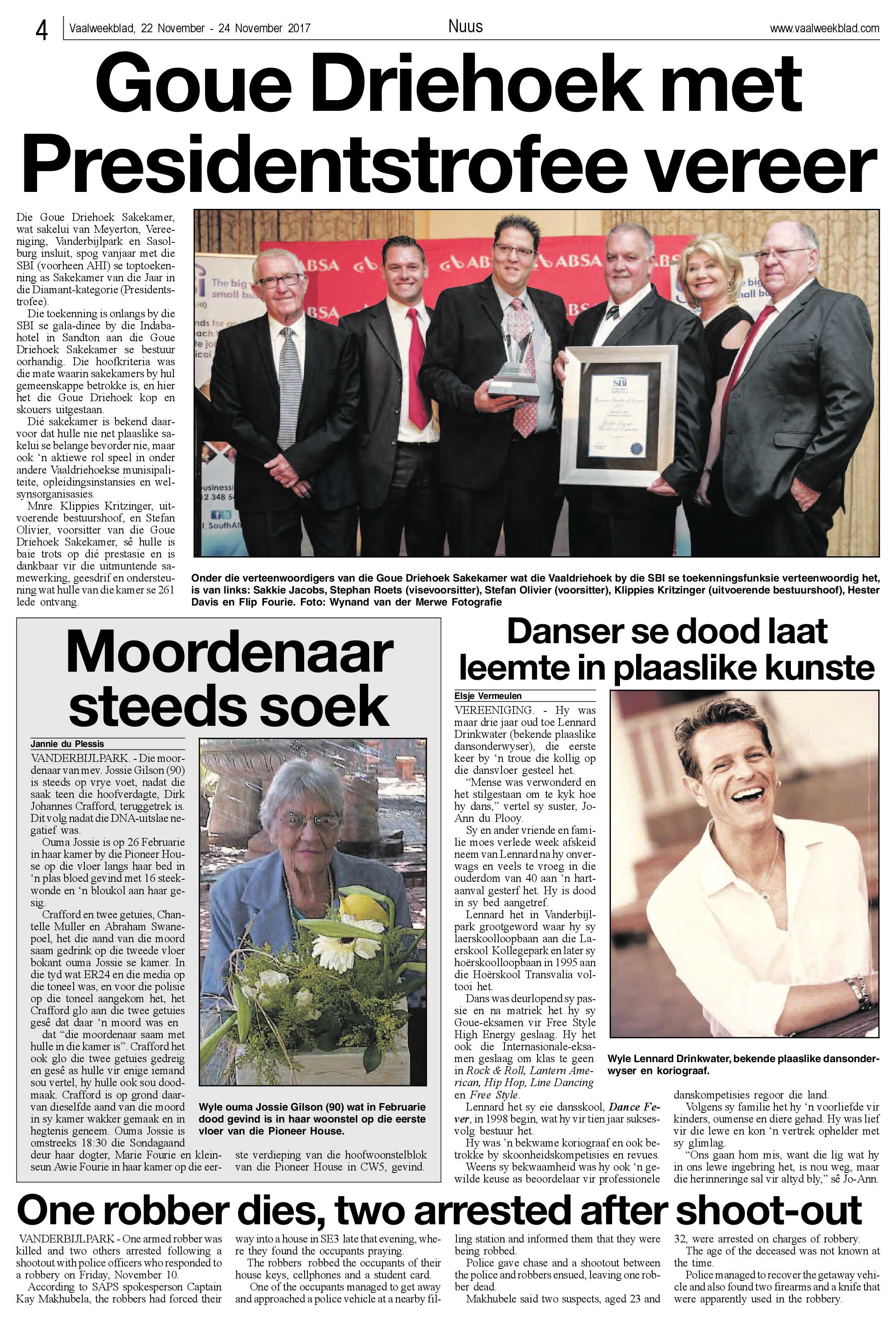 Vaalweekblad 22 – 24 November 2017 page 4