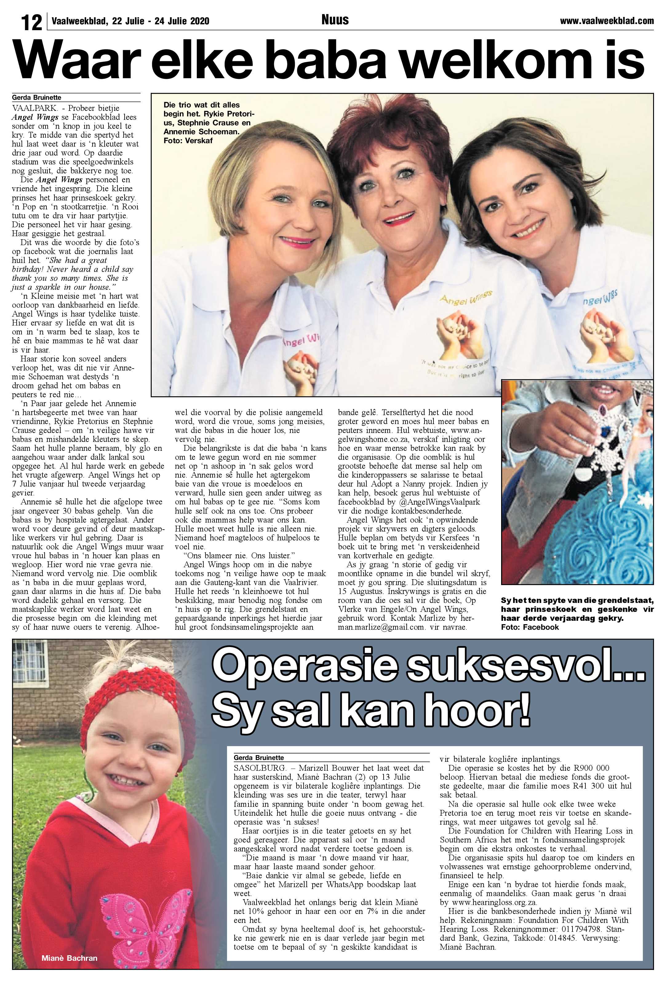 Vaalweekblad 22 Julie – 24 Julie 2020 page 12
