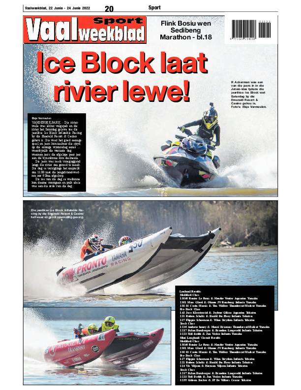 Vaalweekblad, 22 Junie – 24 Junie 2022 page 18