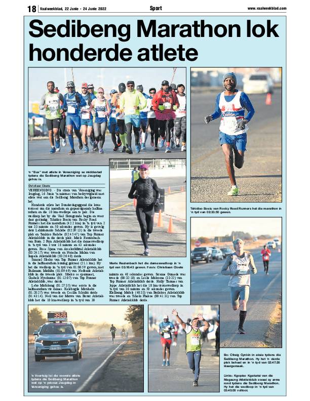 Vaalweekblad, 22 Junie – 24 Junie 2022 page 20