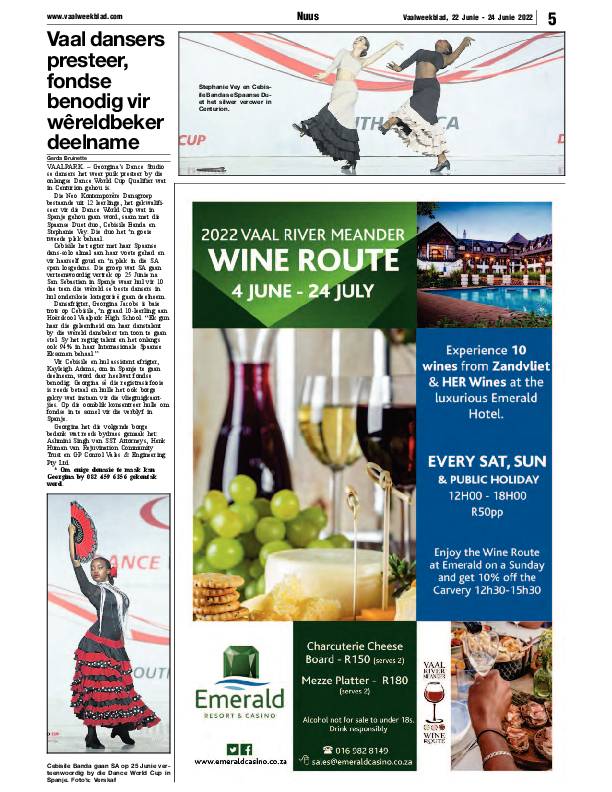 Vaalweekblad, 22 Junie – 24 Junie 2022 page 5