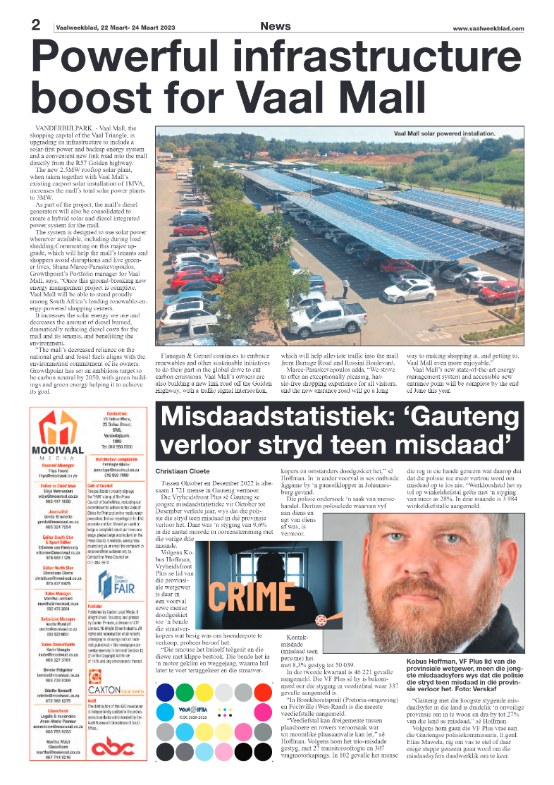 Vaalweekblad, 22 Maart- 24 Maart 2023 page 2