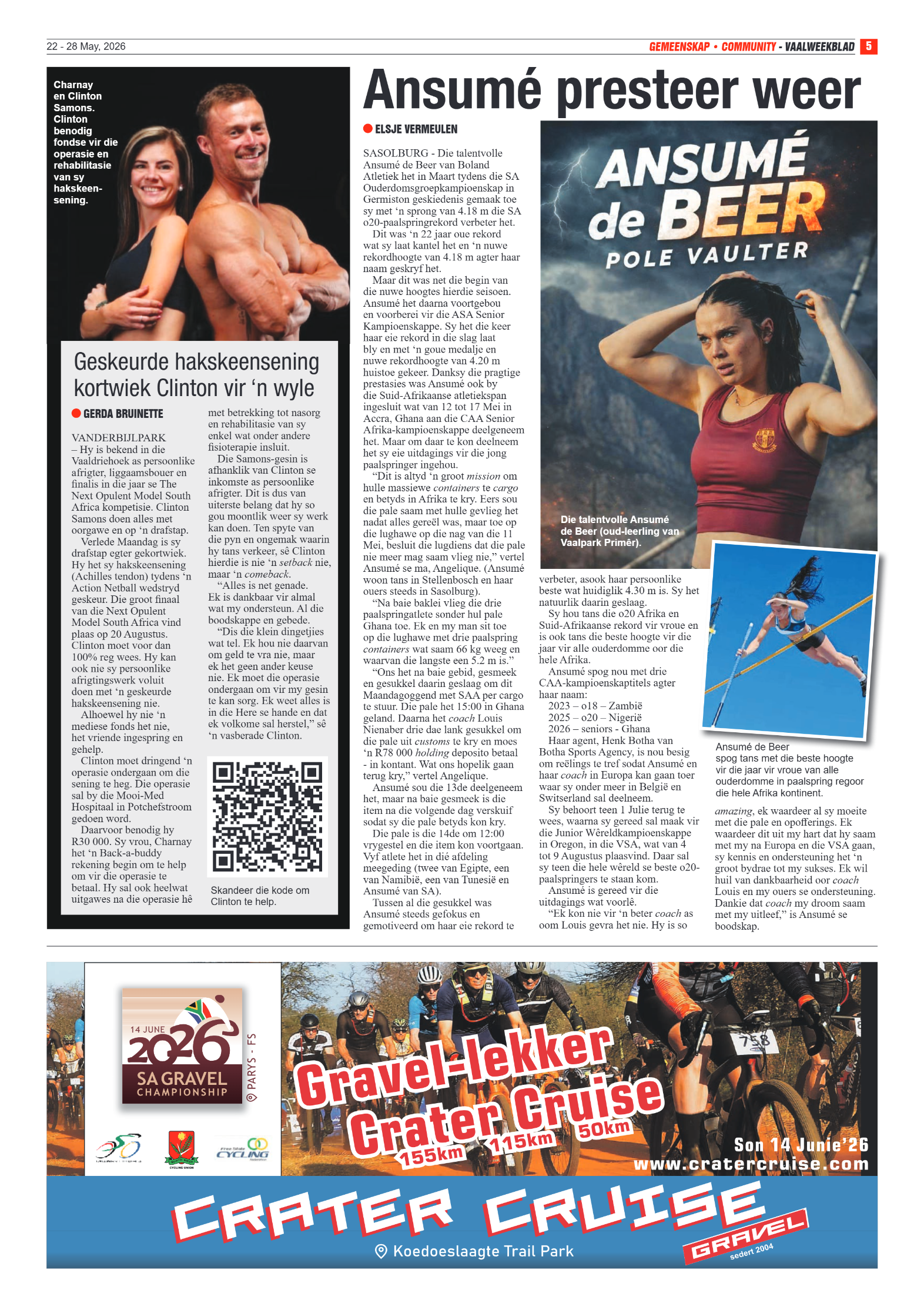 Vaalweekblad – 22 Mei 2026 page 5