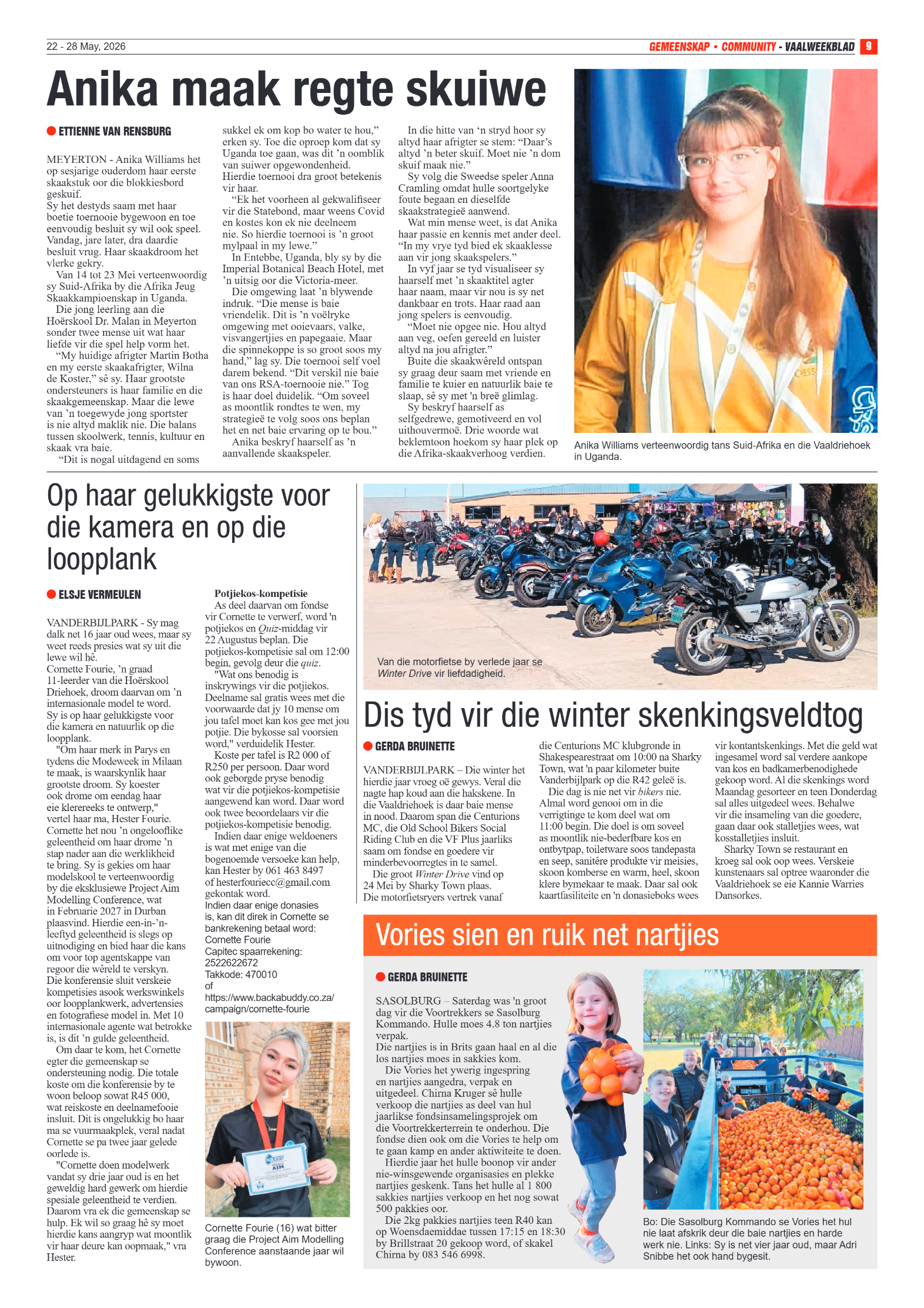 Vaalweekblad – 22 Mei 2026 page 9