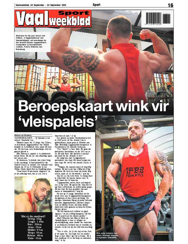 Vaalweekblad 22 September – 24 September 2021 page 16