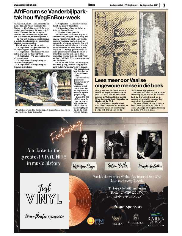 Vaalweekblad 22 September – 24 September 2021 page 7
