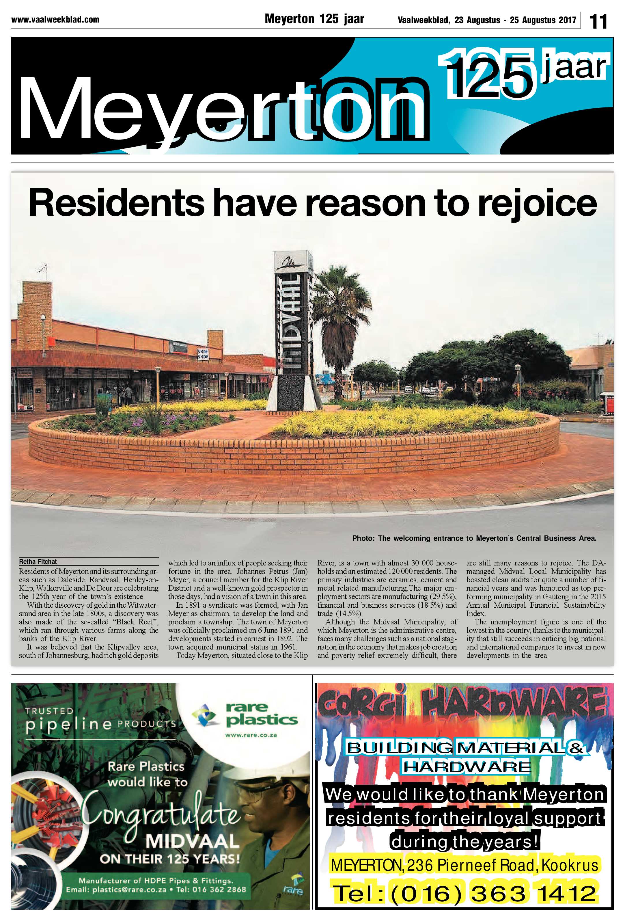 Vaalweekblad 23 – 25 Augustus 2017 page 11