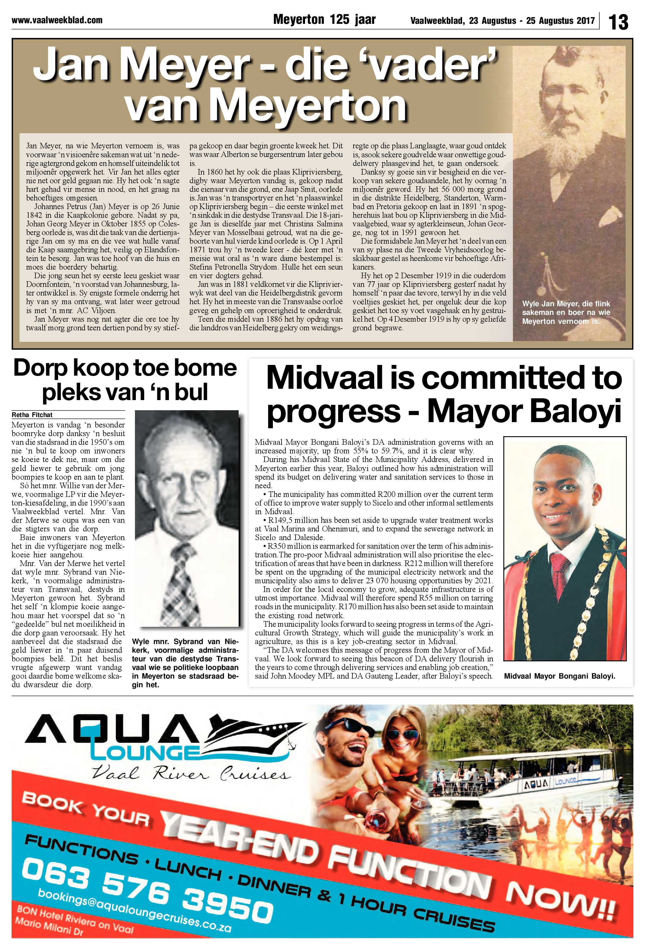 Vaalweekblad 23 – 25 Augustus 2017 page 13