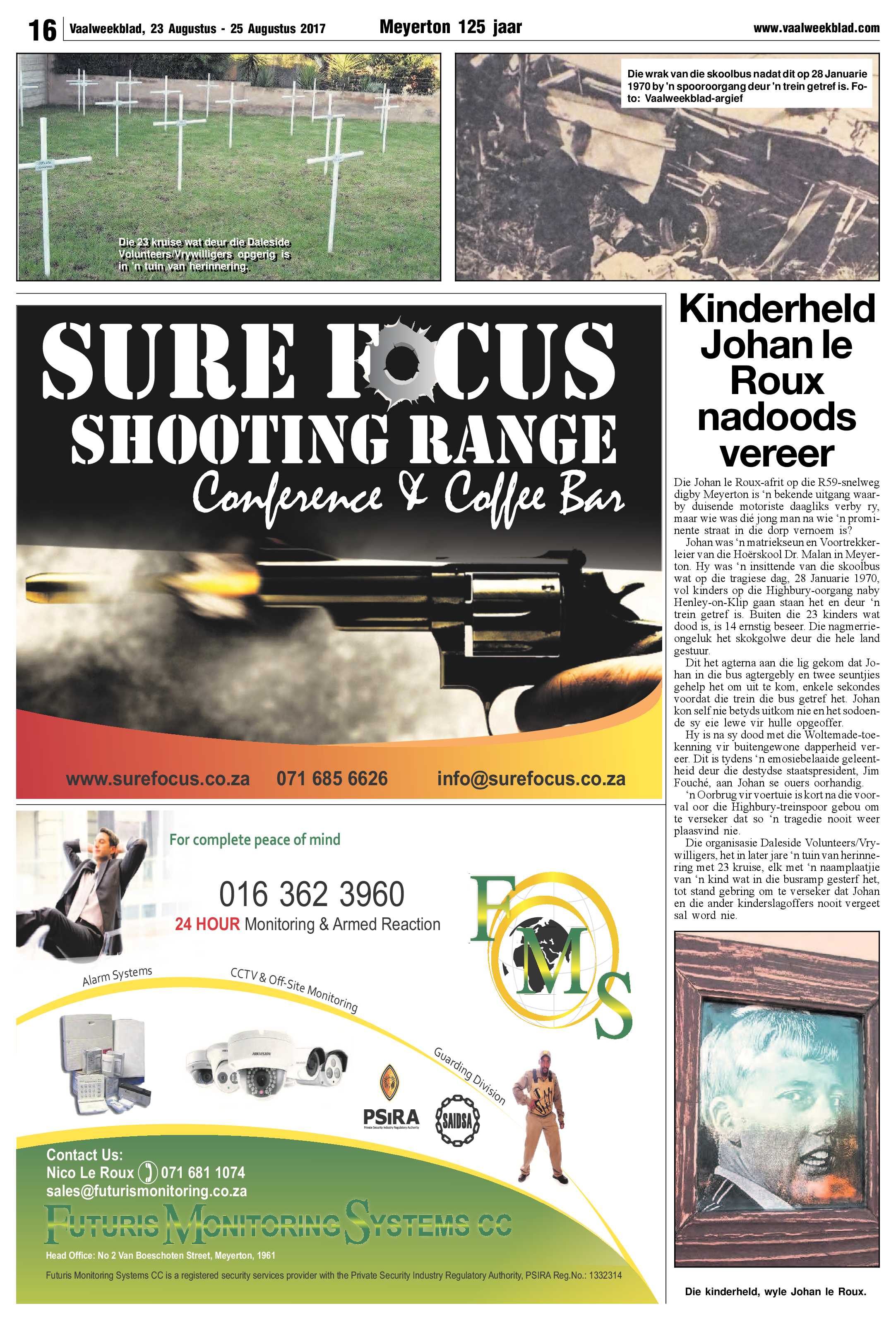 Vaalweekblad 23 – 25 Augustus 2017 page 16
