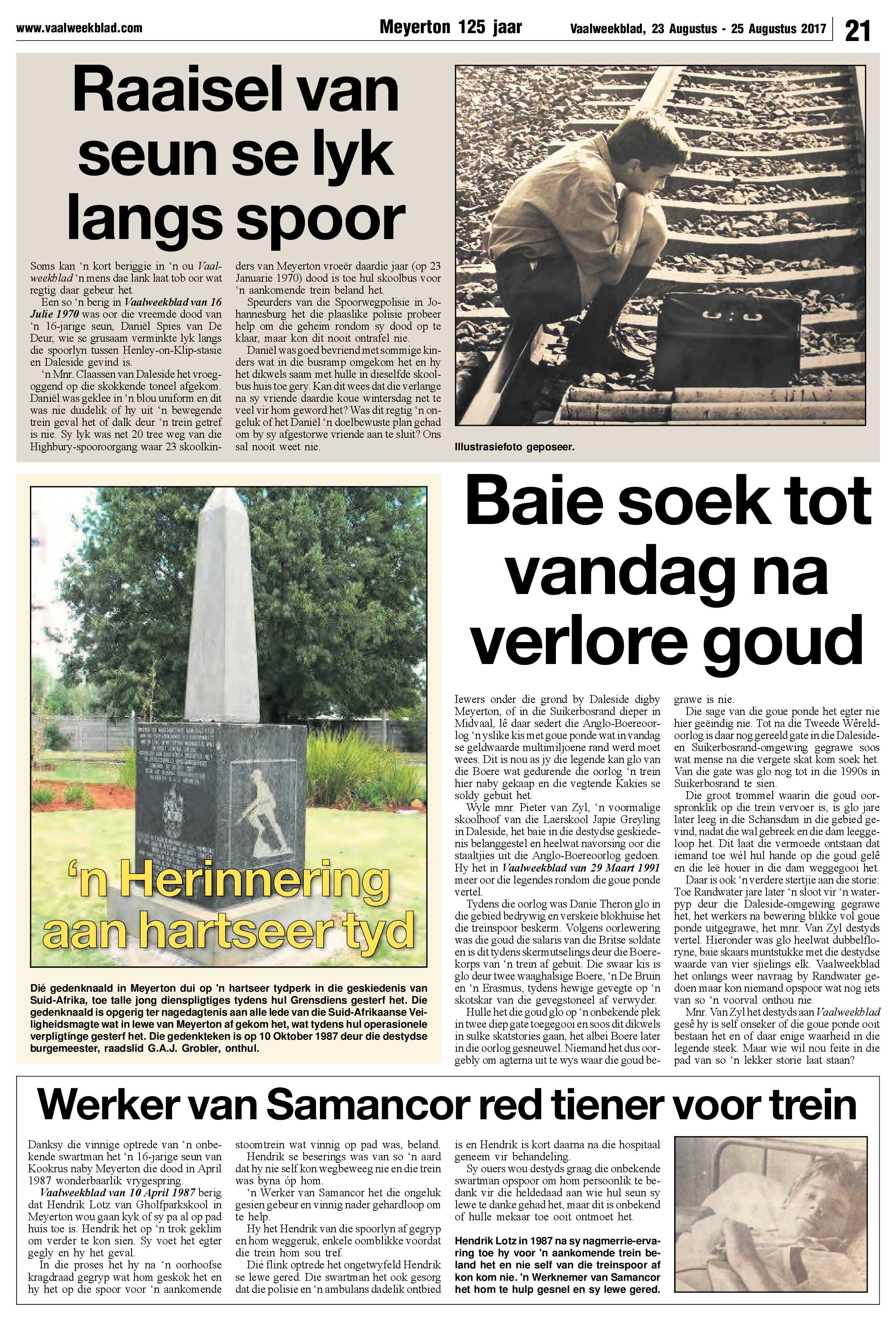 Vaalweekblad 23 – 25 Augustus 2017 page 21