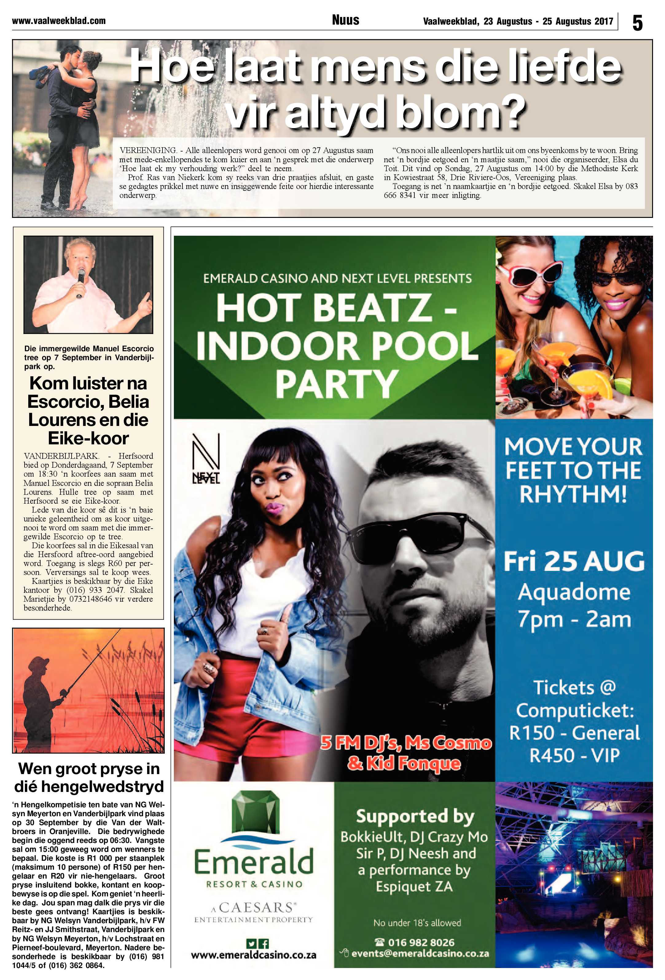 Vaalweekblad 23 – 25 Augustus 2017 page 5