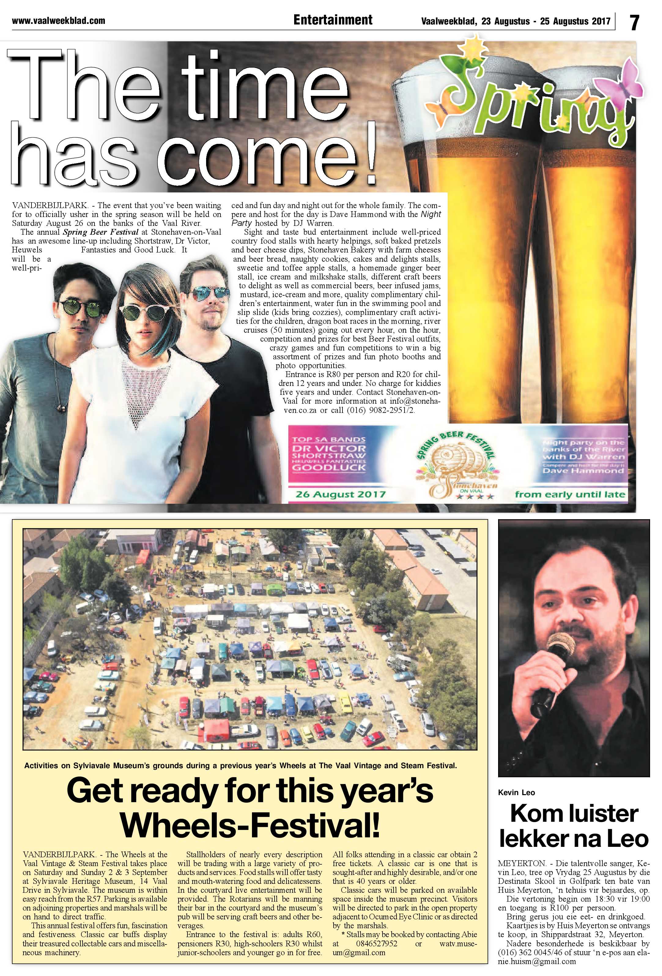 Vaalweekblad 23 – 25 Augustus 2017 page 7