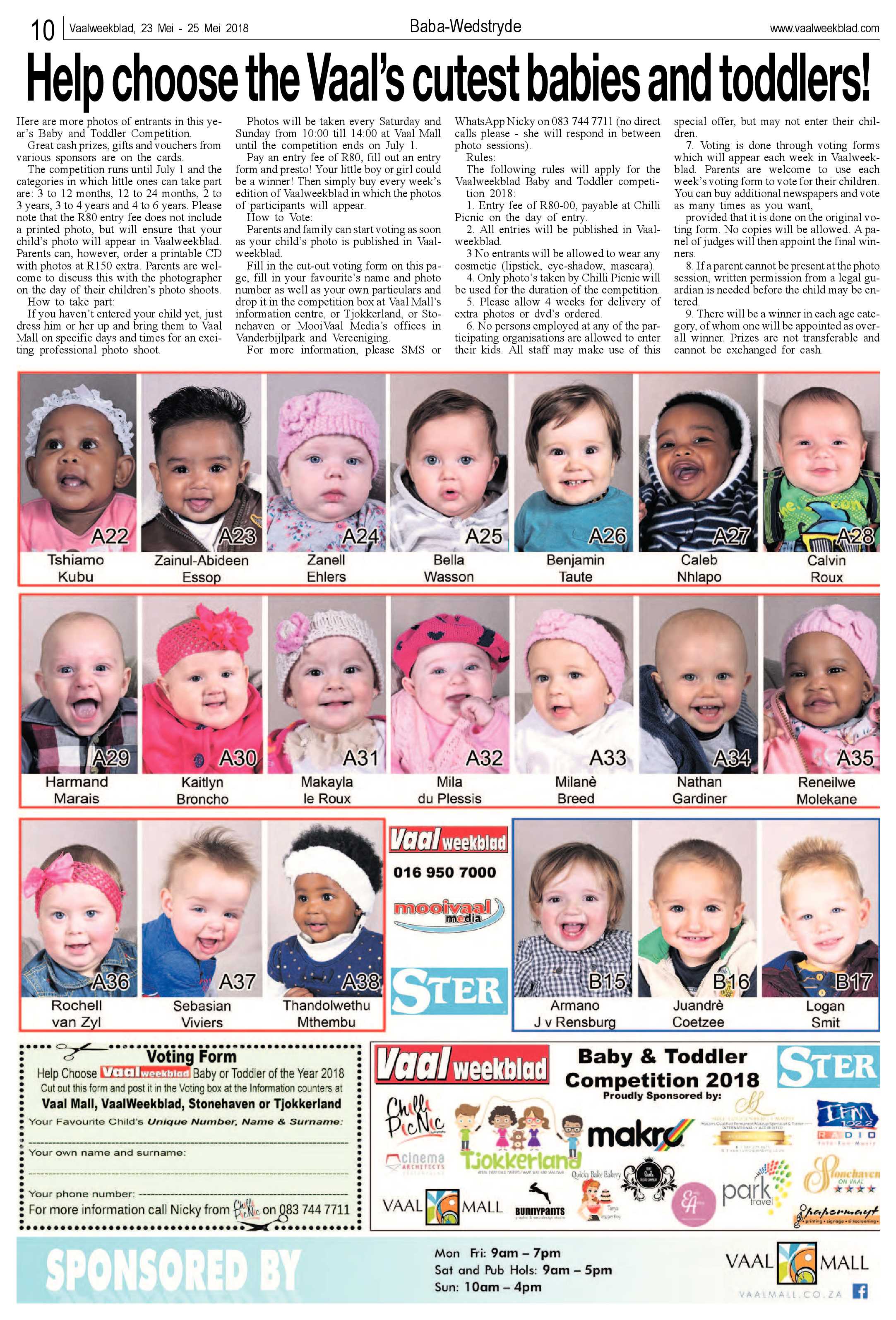 Vaalweekblad 23 – 25 Mei 2018 page 10