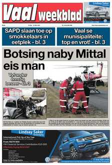 Vaalweekblad 23 – 25 Mei 2018