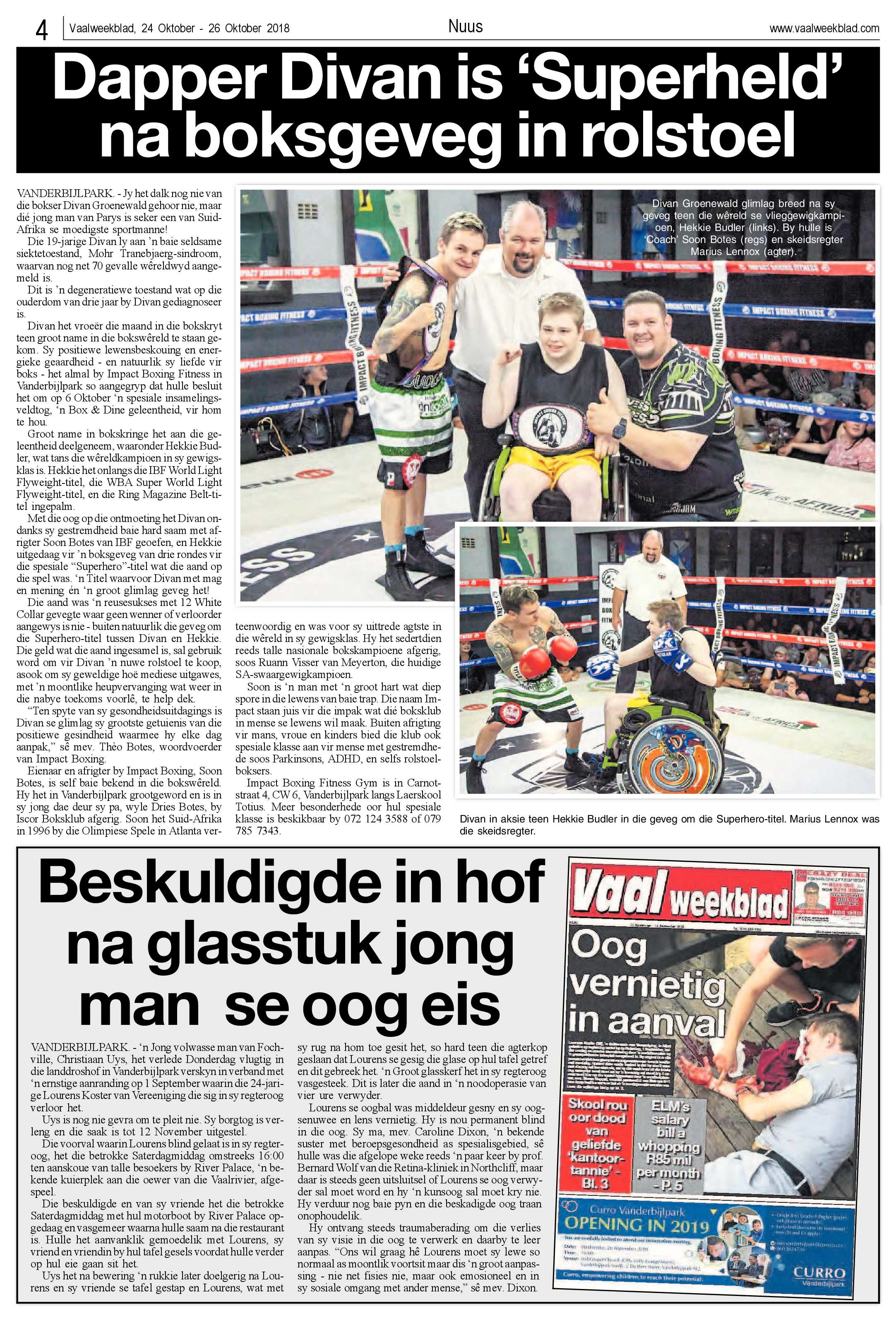 Vaalweekblad 23 – 26 Oktober 2018 page 4