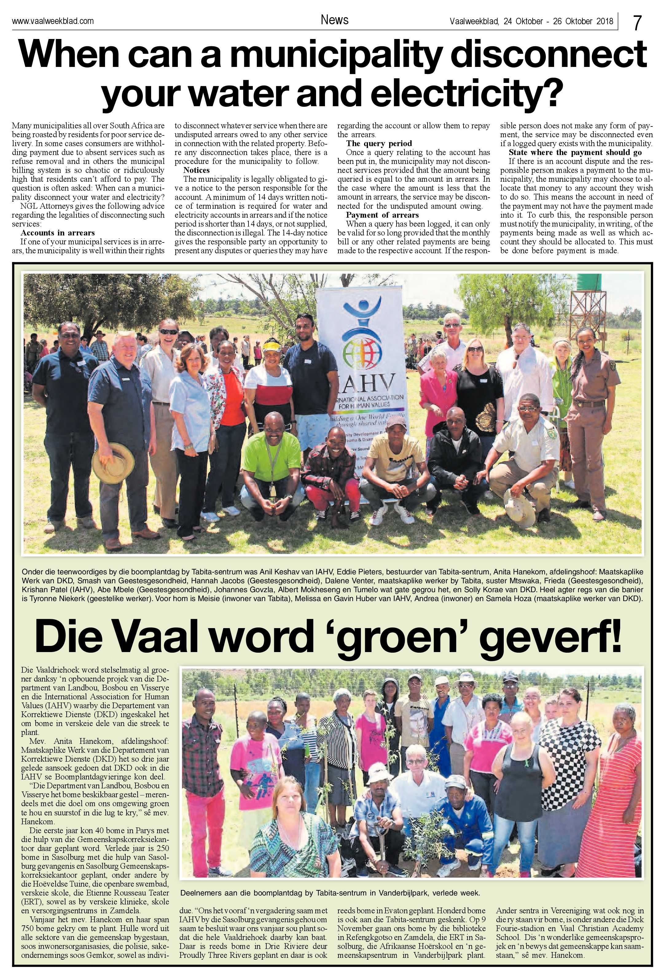 Vaalweekblad 23 – 26 Oktober 2018 page 7