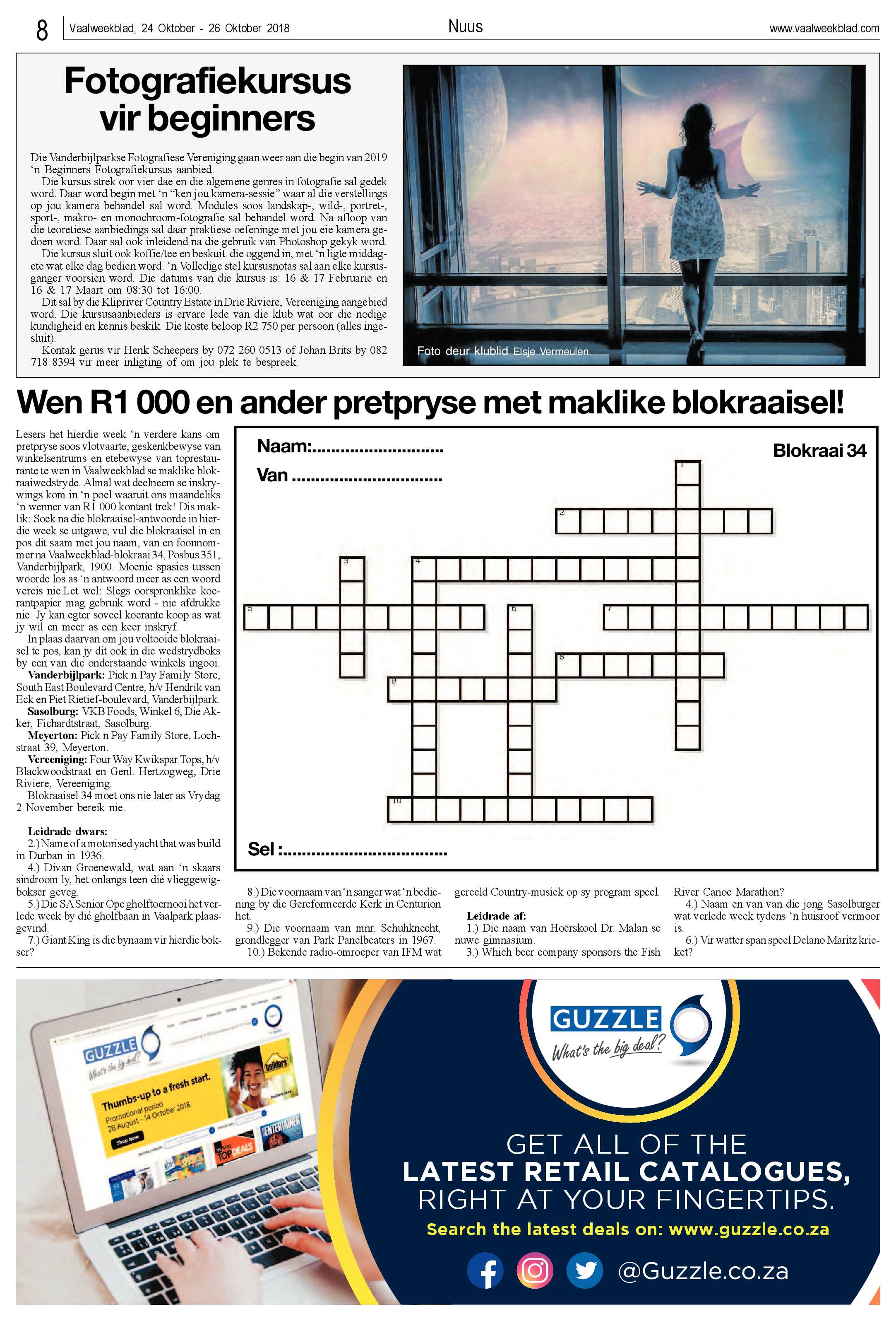 Vaalweekblad 23 – 26 Oktober 2018 page 8