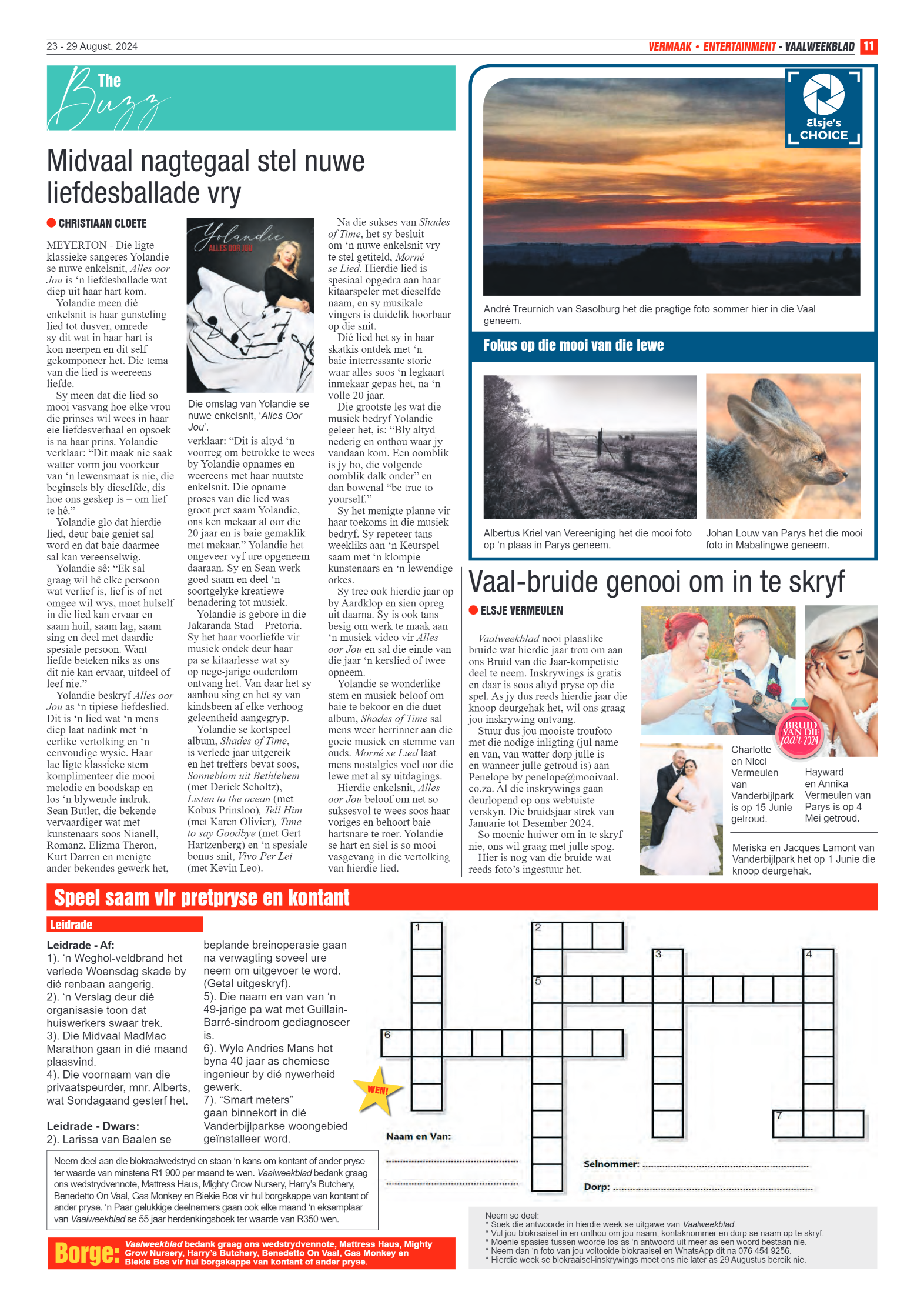 Vaalweekblad 23 – 29 August, 2024 page 10
